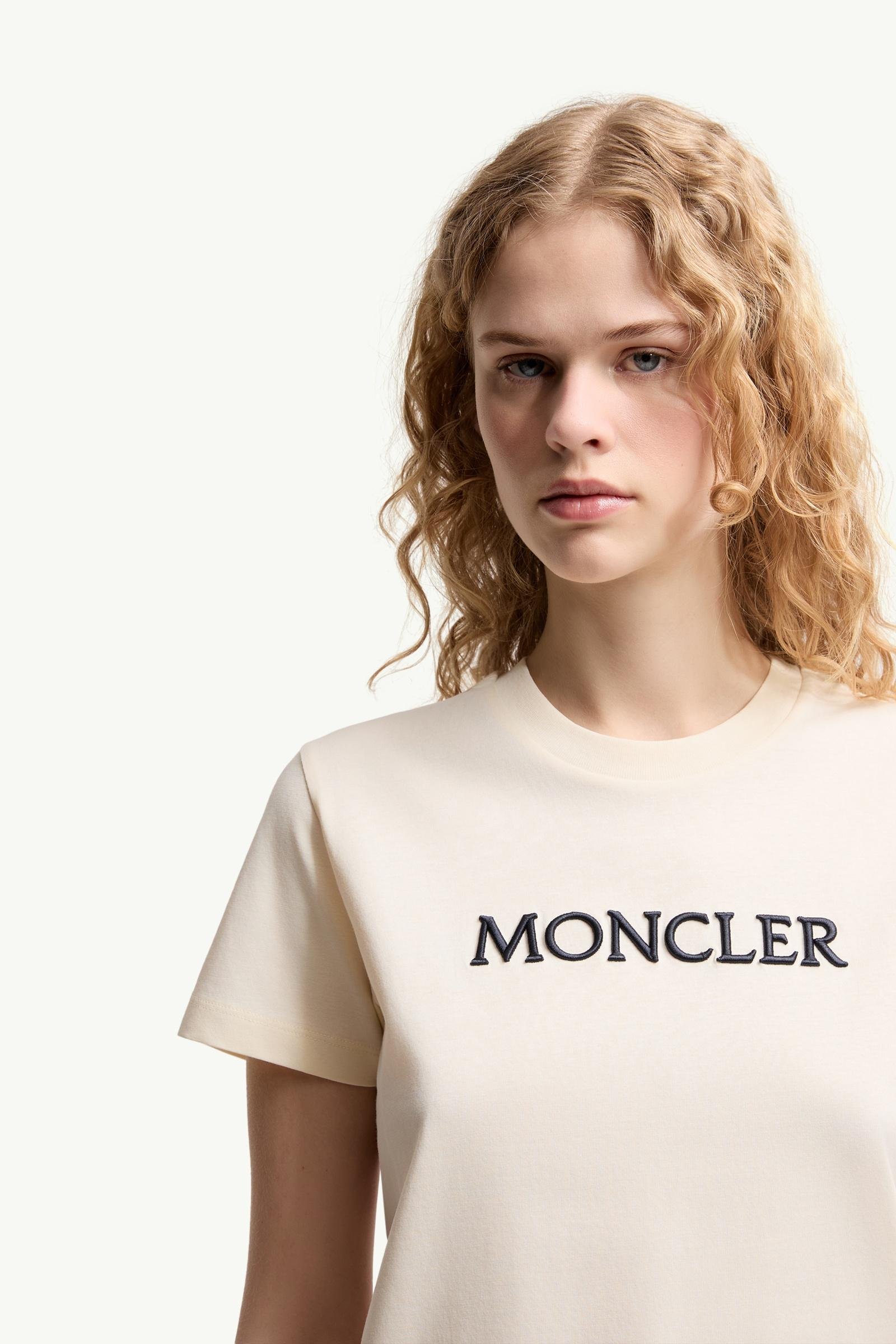 Embroidered Tonal Logo Cotton T-Shirt - 图片 6