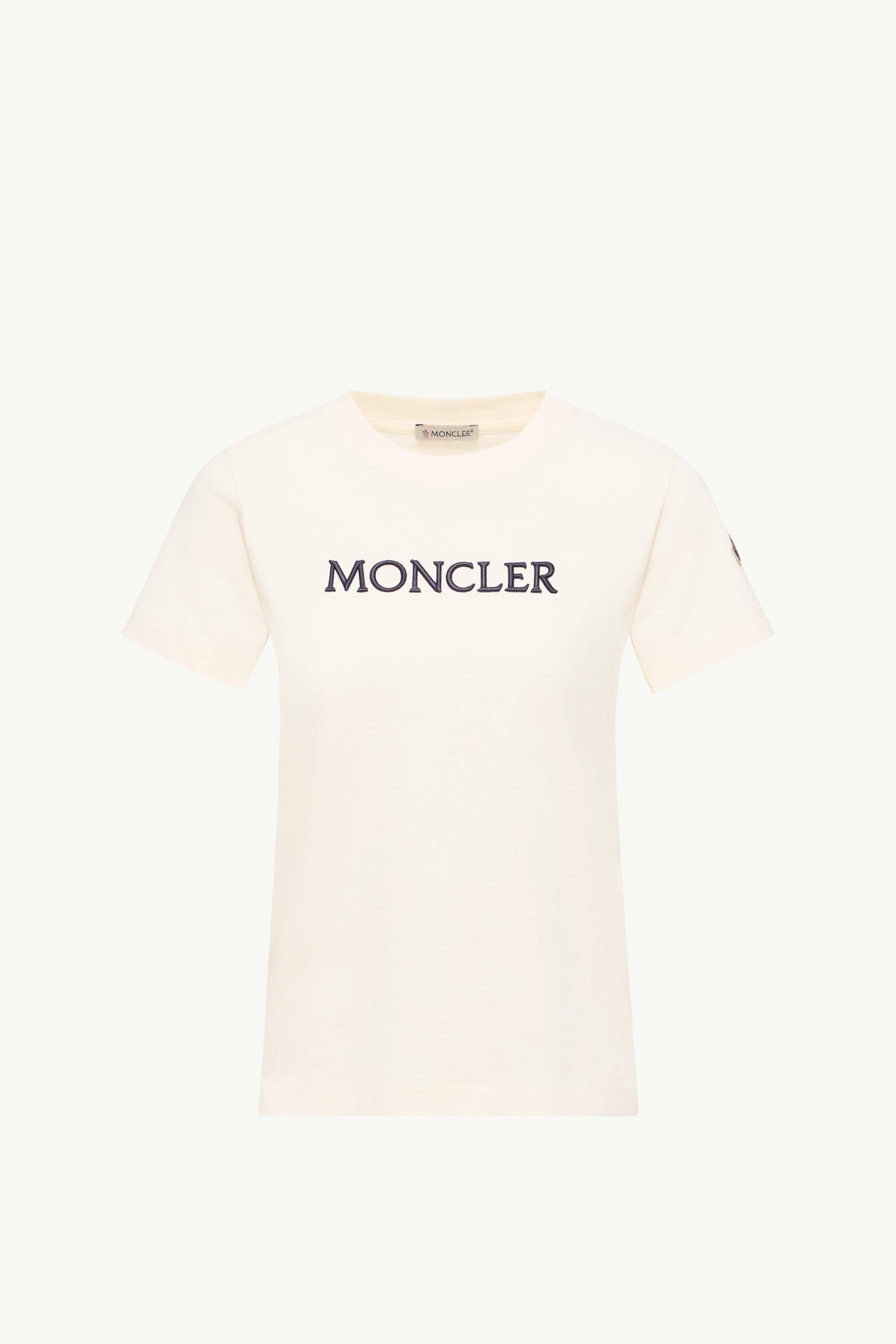 Embroidered Tonal Logo Cotton T-Shirt - 图片 3