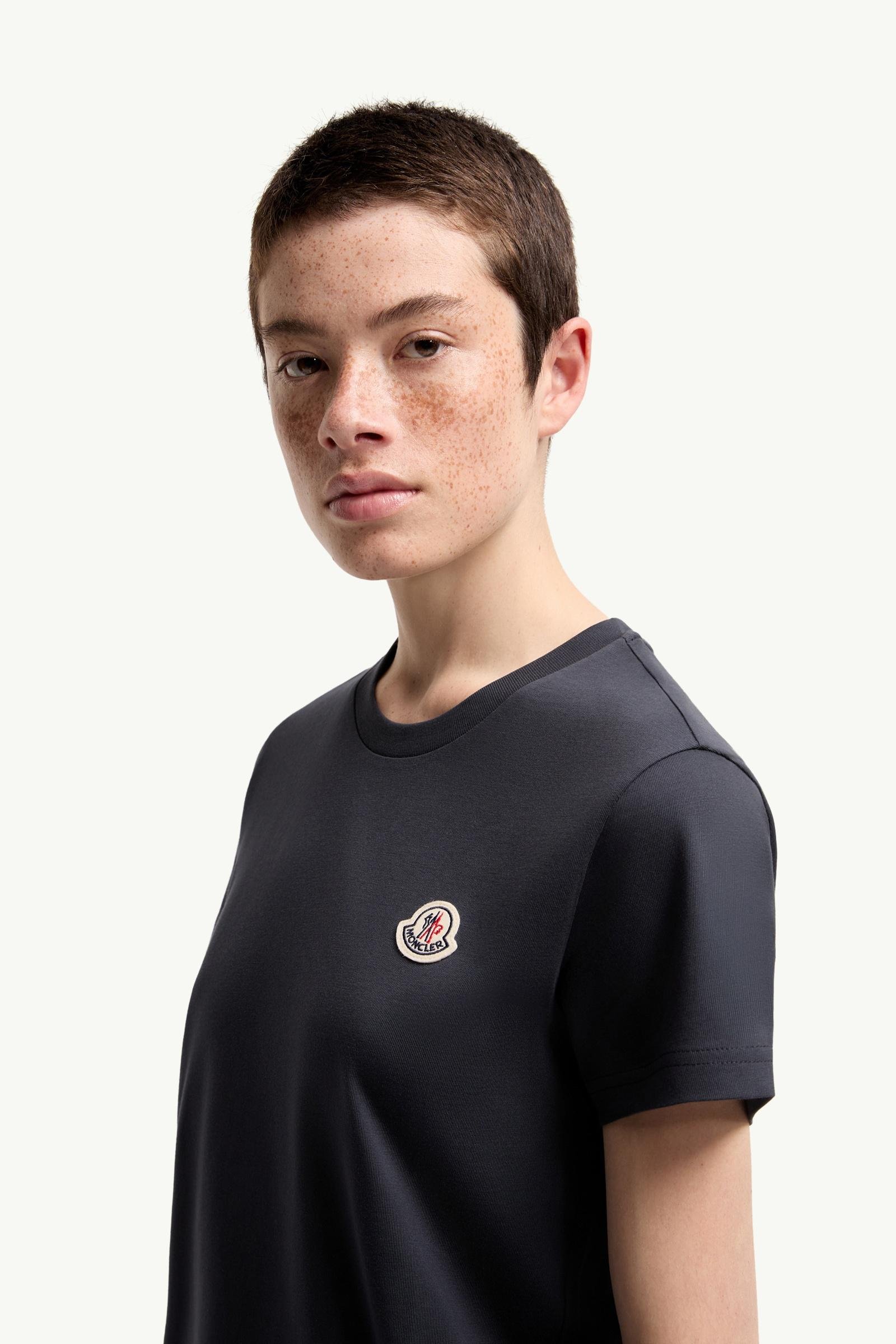 Alternative view of Logo Patch Cotton T-Shirt (Pack of Three)