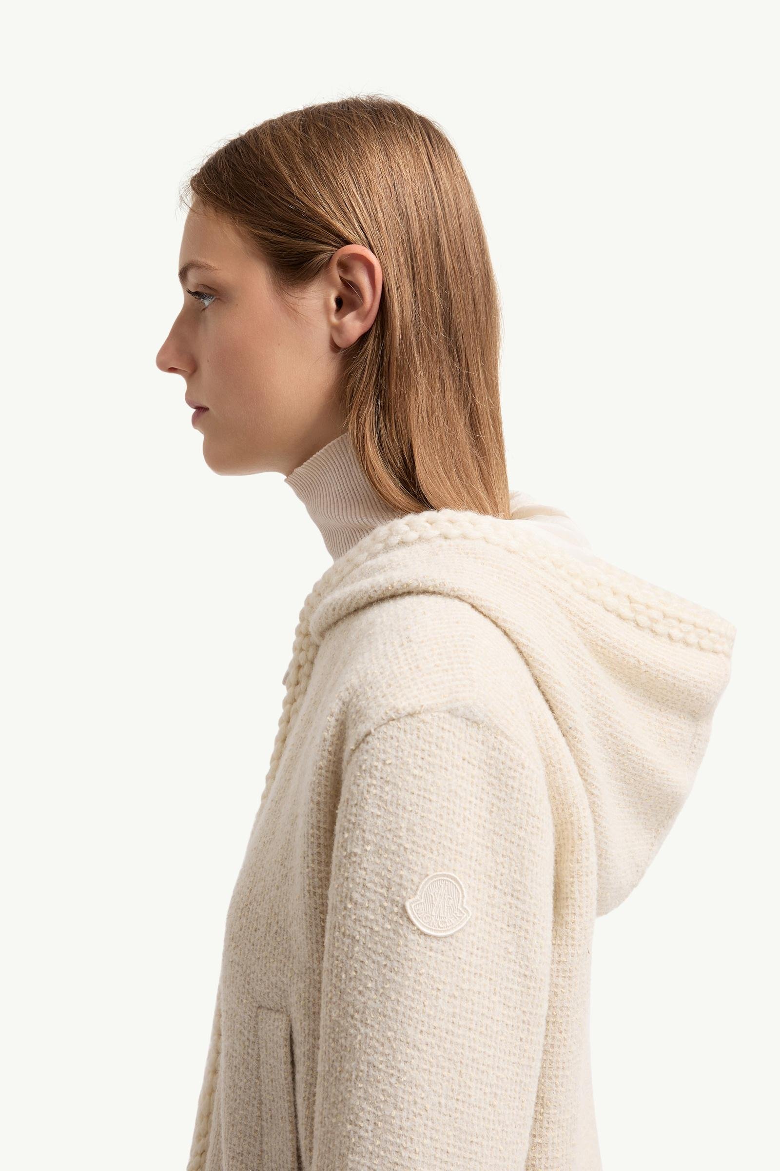 Alternative view of Waffle Knit Zip-Up Hoodie