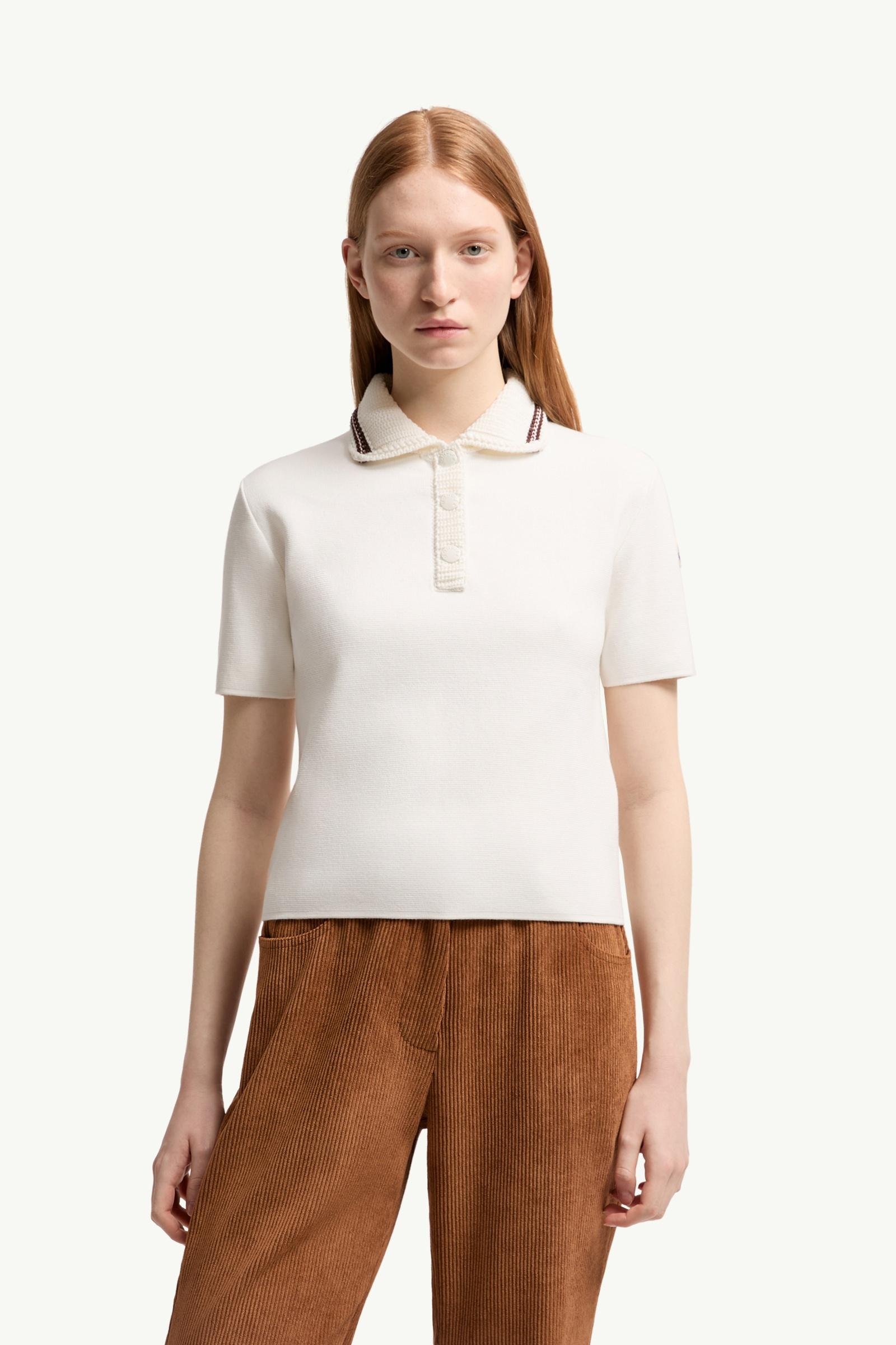 Cotton Knit Polo Shirt - 图片 4