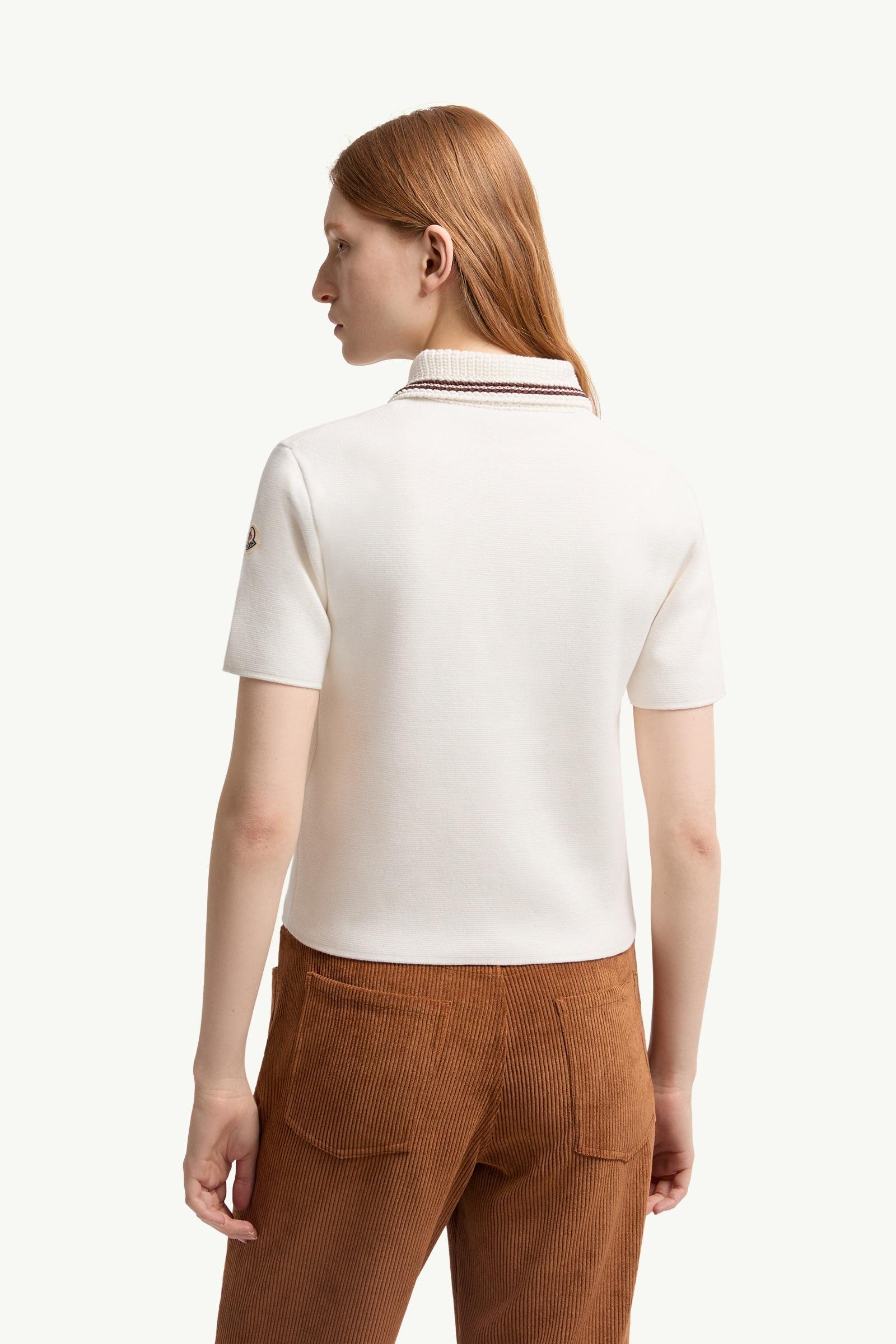 Cotton Knit Polo Shirt - 图片 5