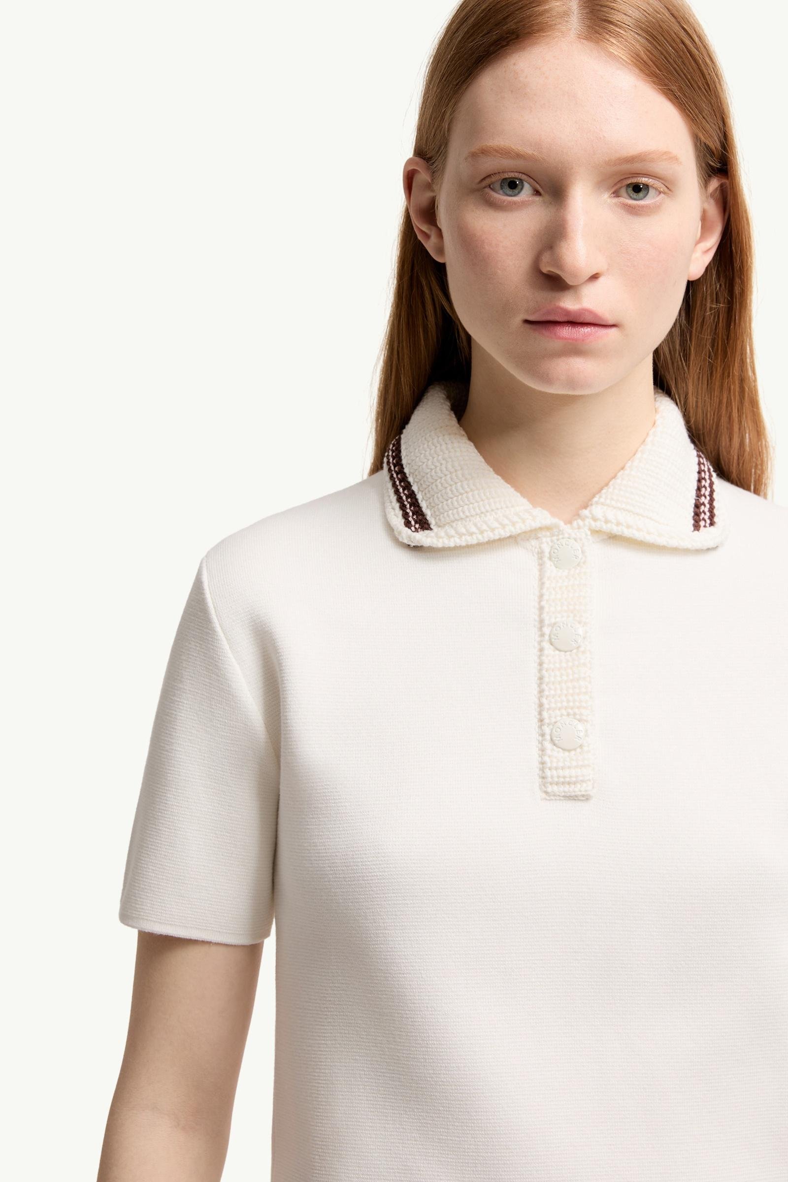 Cotton Knit Polo Shirt - 图片 6