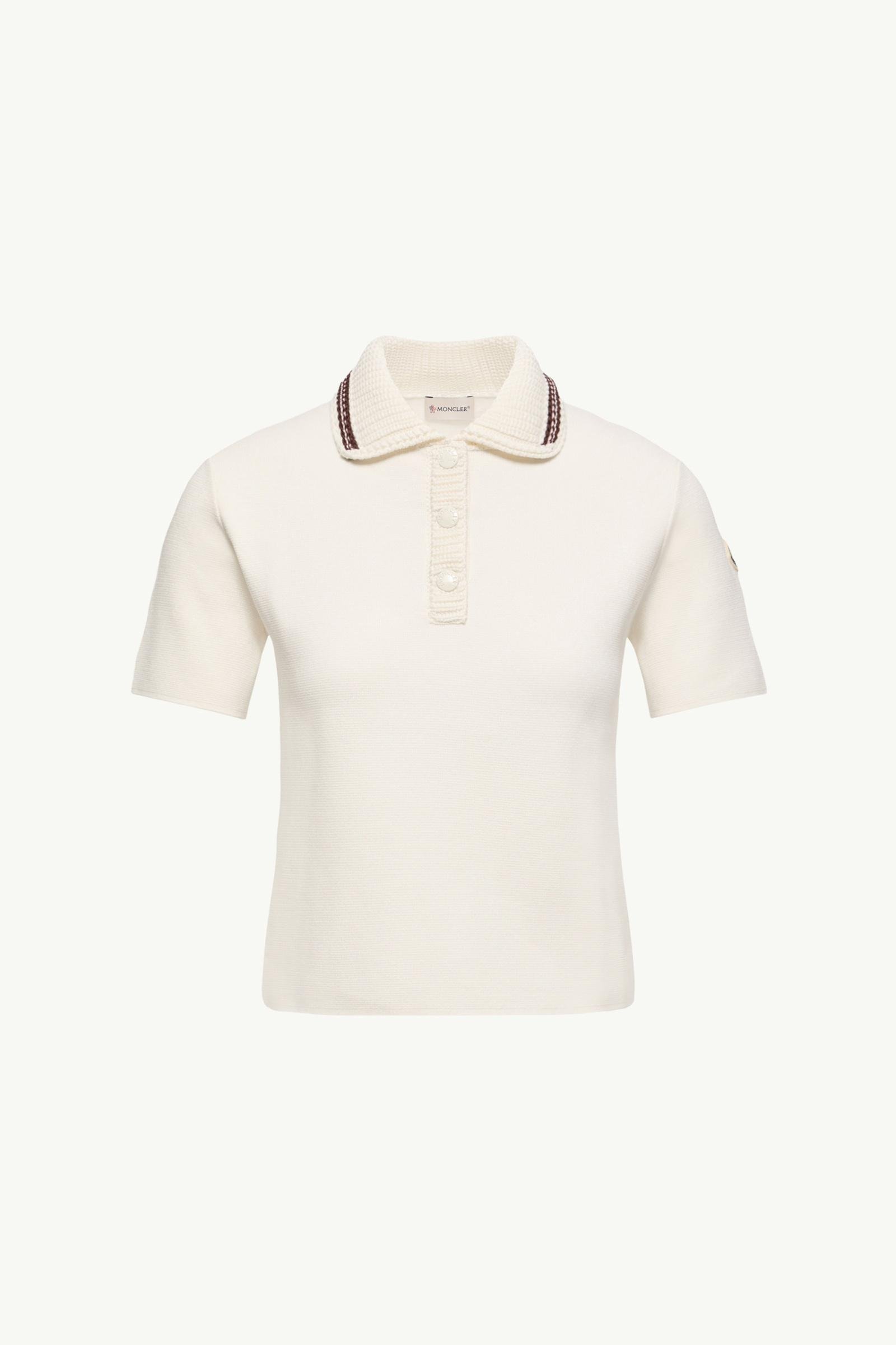 Cotton Knit Polo Shirt - 图片 3