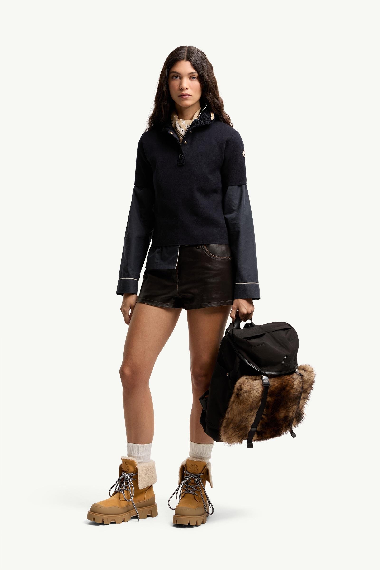 Cotton Knit Polo Shirt
