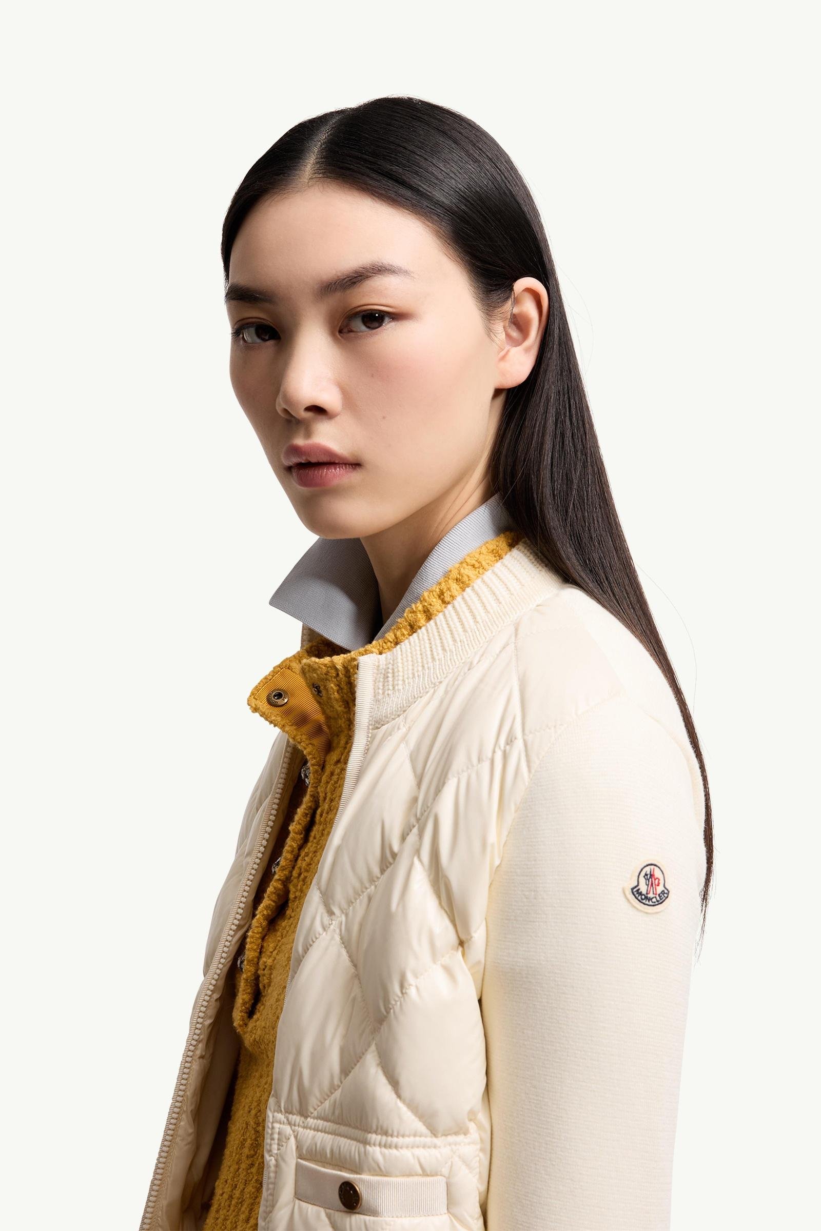 Alternative view of Cotton Padded Cardigan