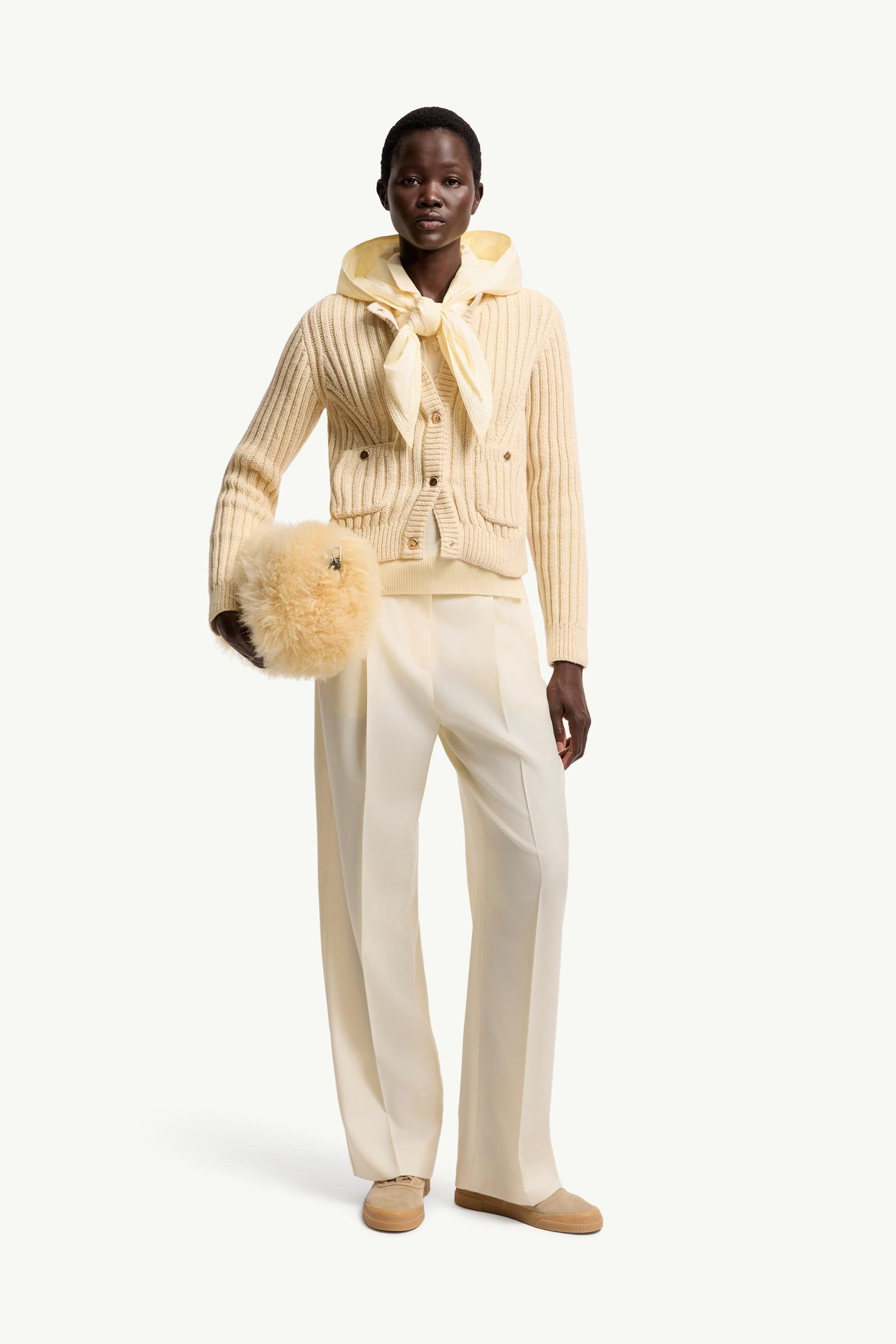 Cotton Padded Cardigan