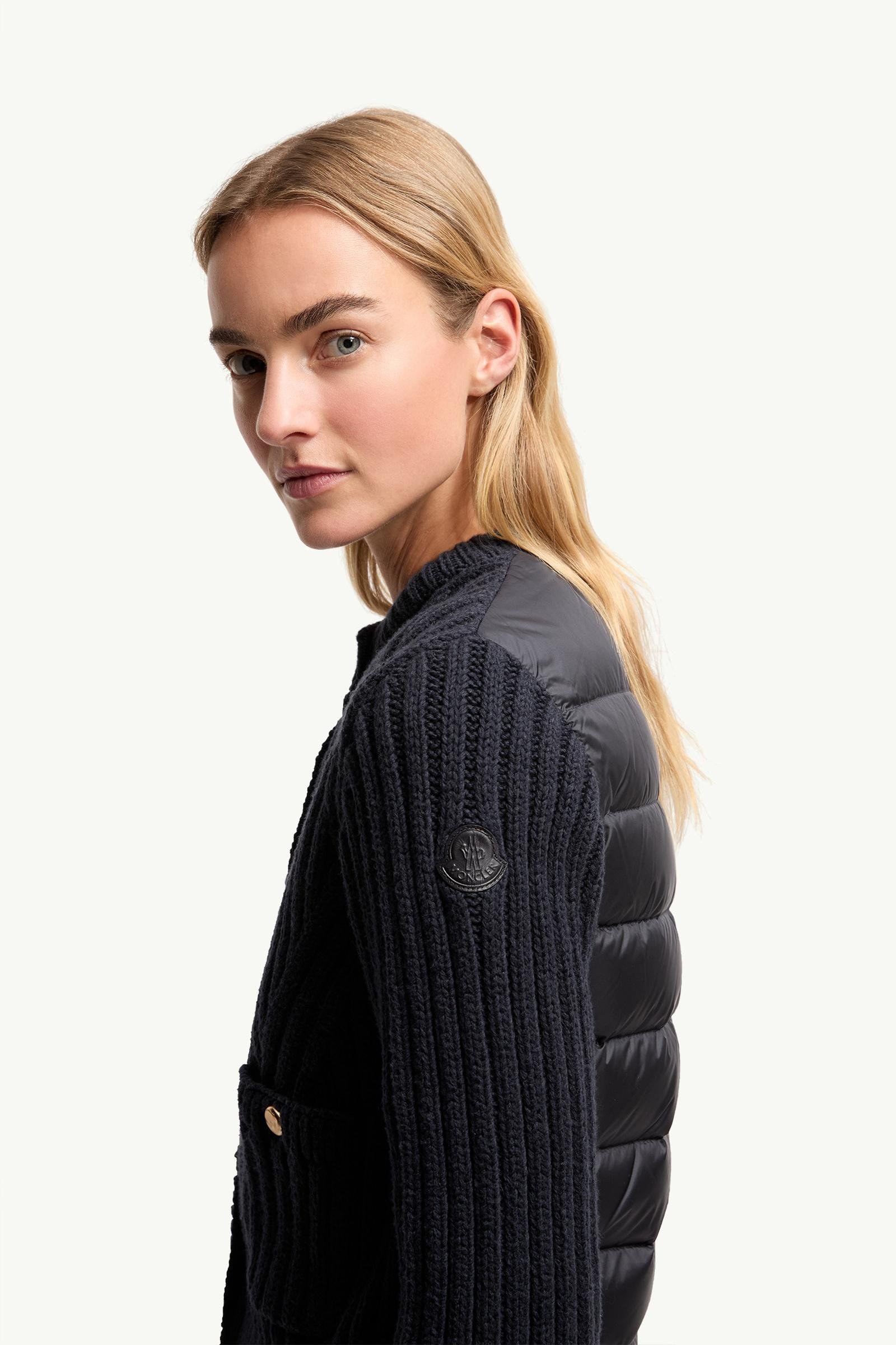 Alternative view of Cotton Padded Cardigan