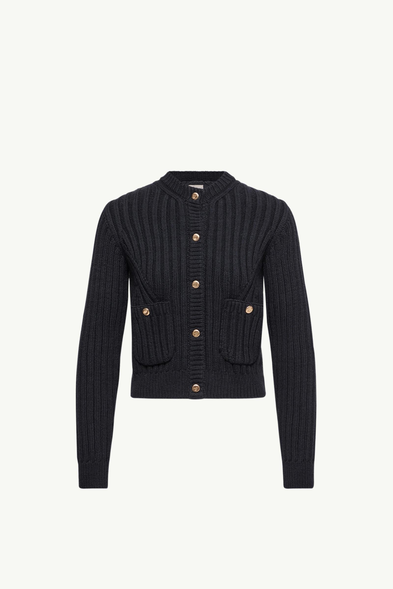 Cotton Padded Cardigan - 图片 3