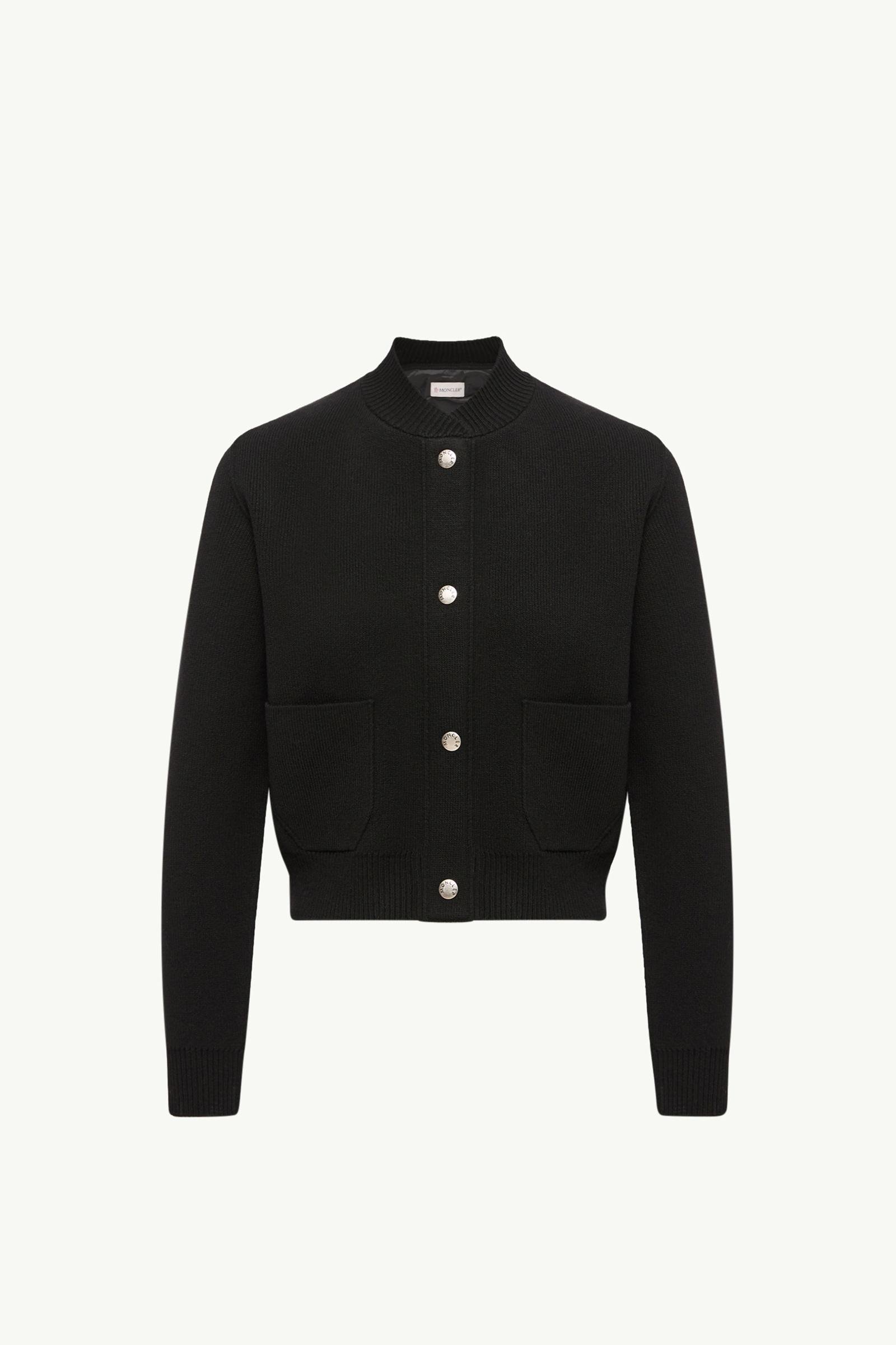 Wool & Cashmere Blend Padded Cardigan - 图片 3