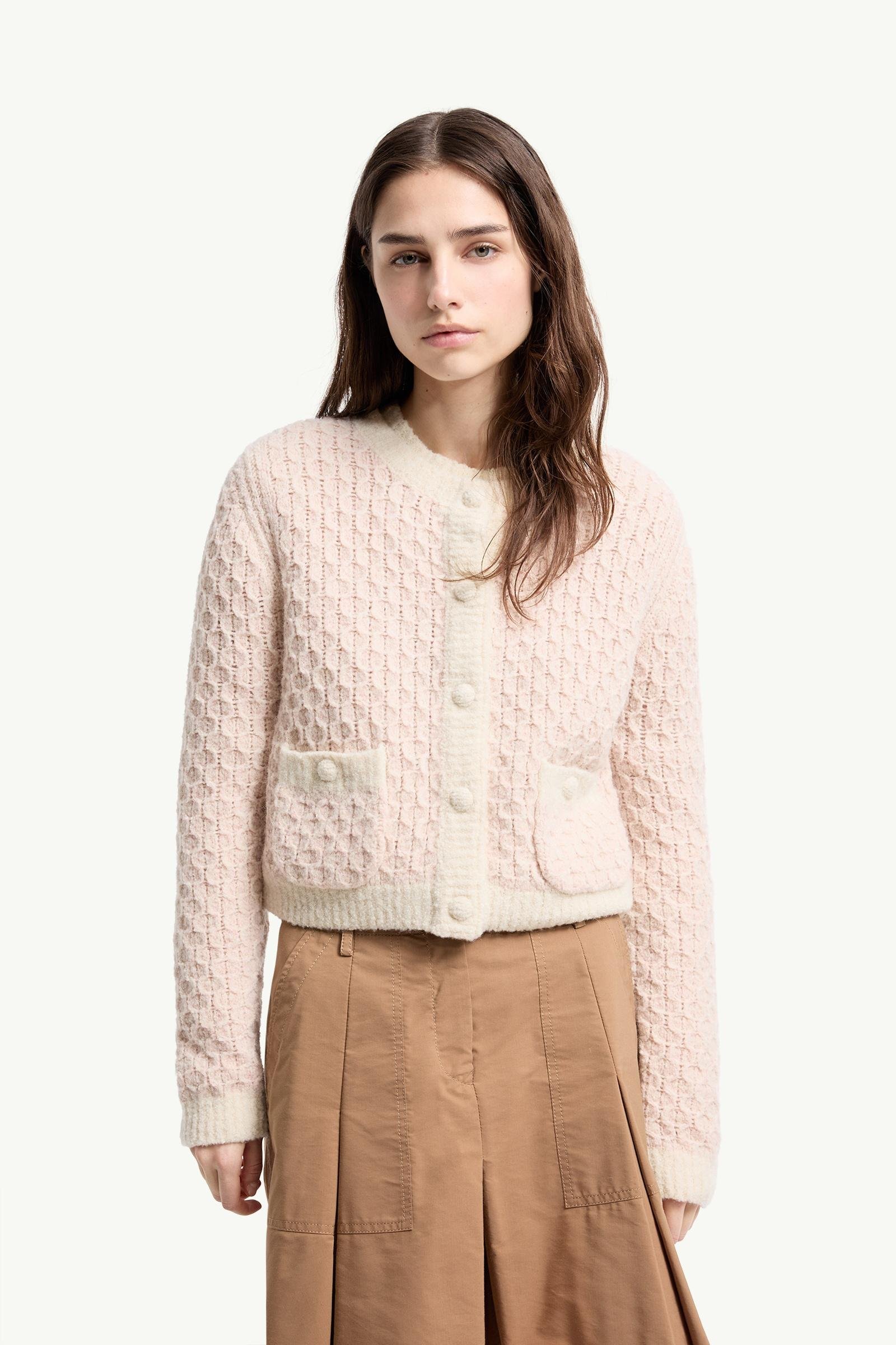 Wool Blend Cardigan - 图片 4