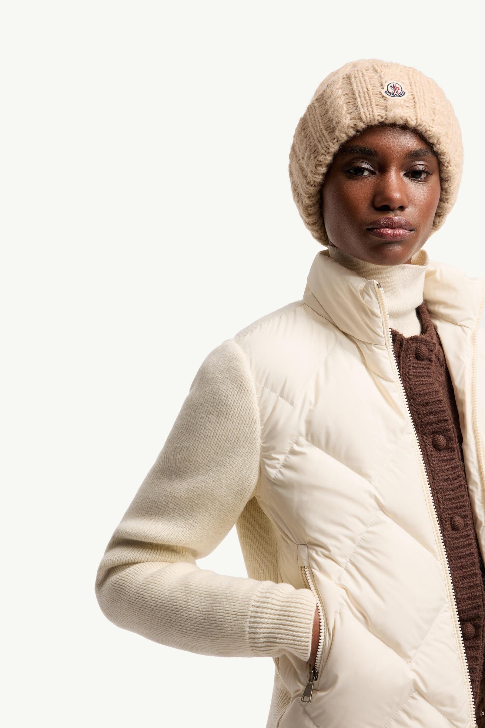 Wool & Cashmere Padded Zip-Up Cardigan - 图片 6