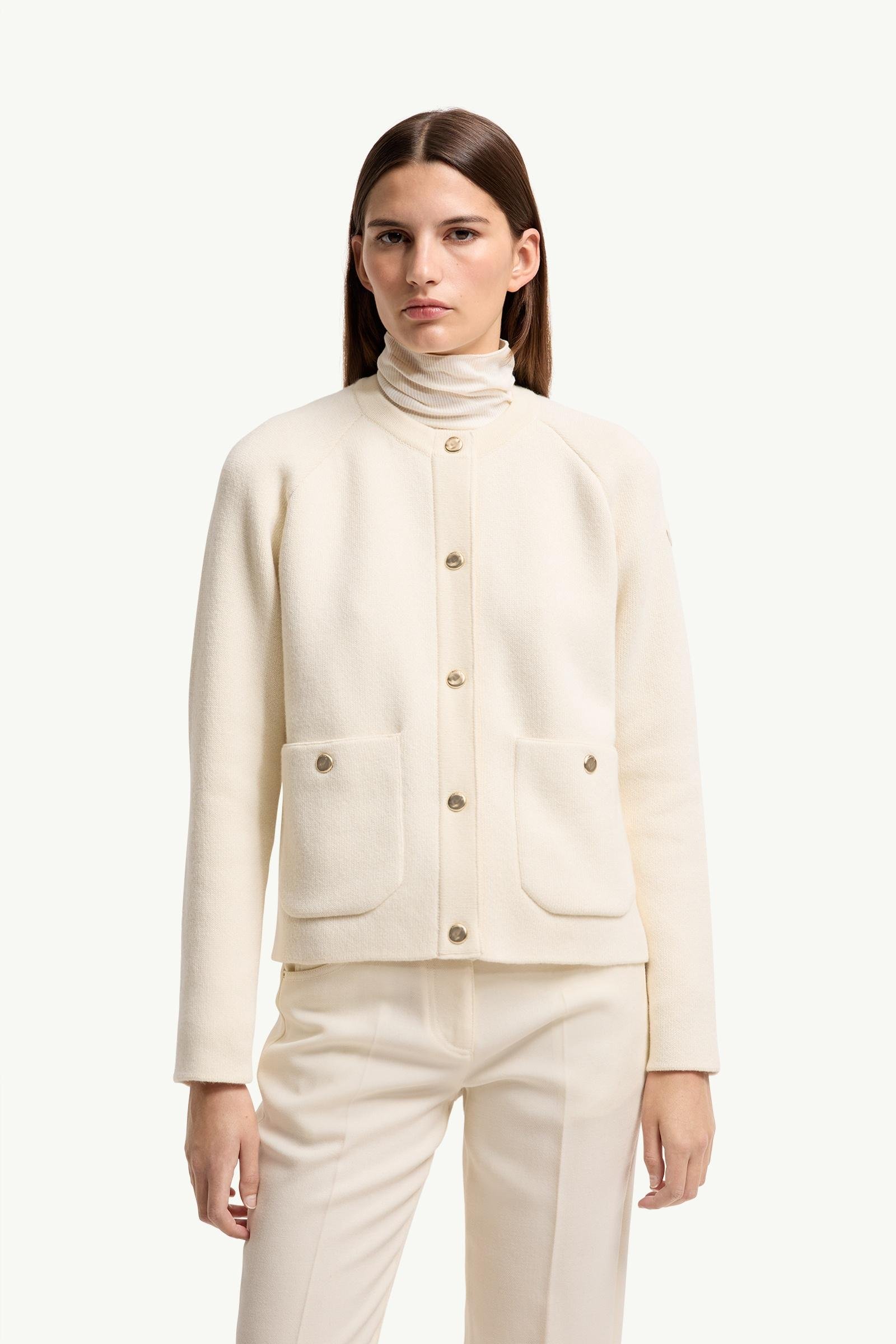 Wool & Cashmere Blend Cardigan - 图片 4