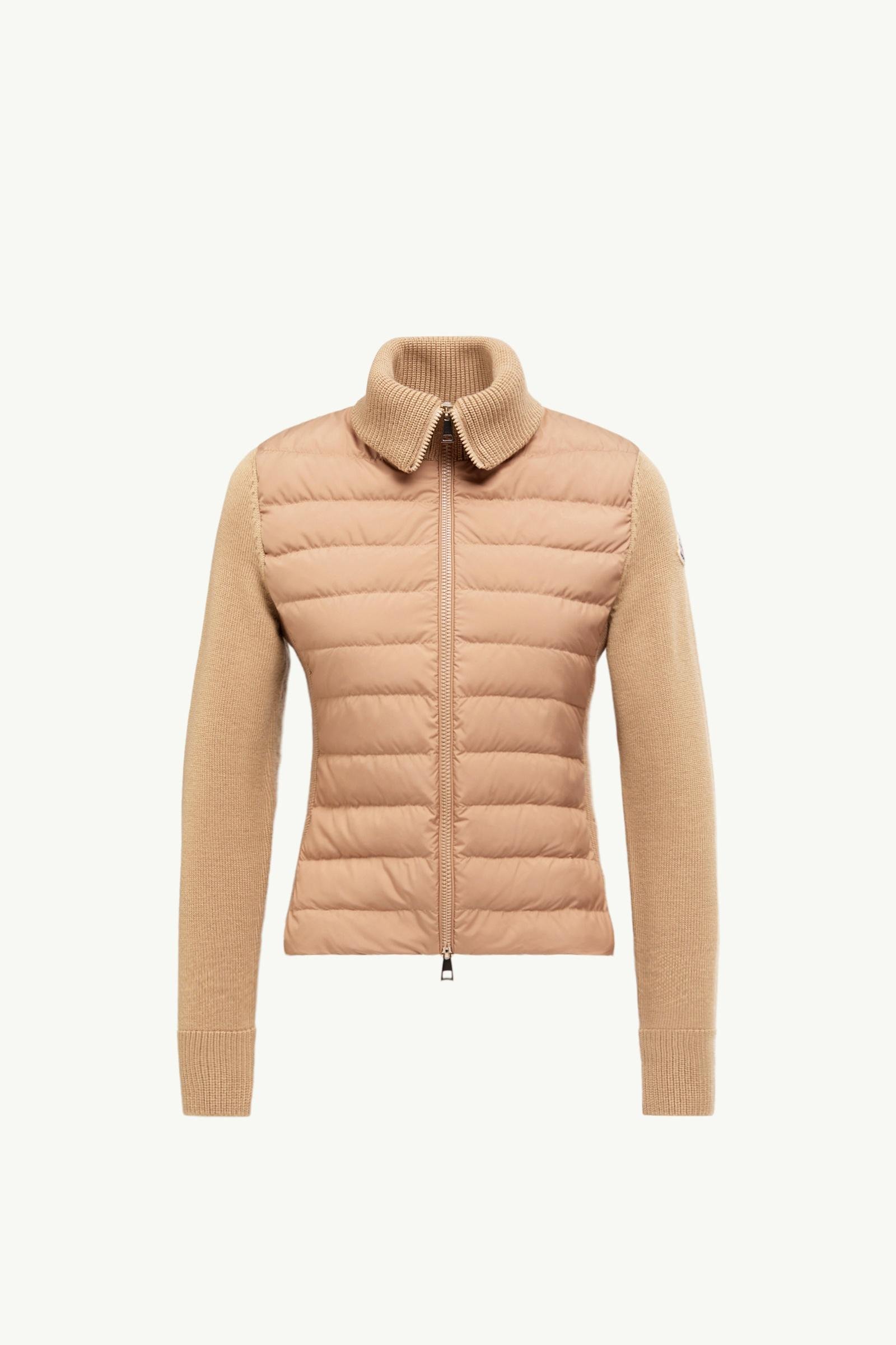 Padded Zip-Up Wool Cardigan - 图片 3