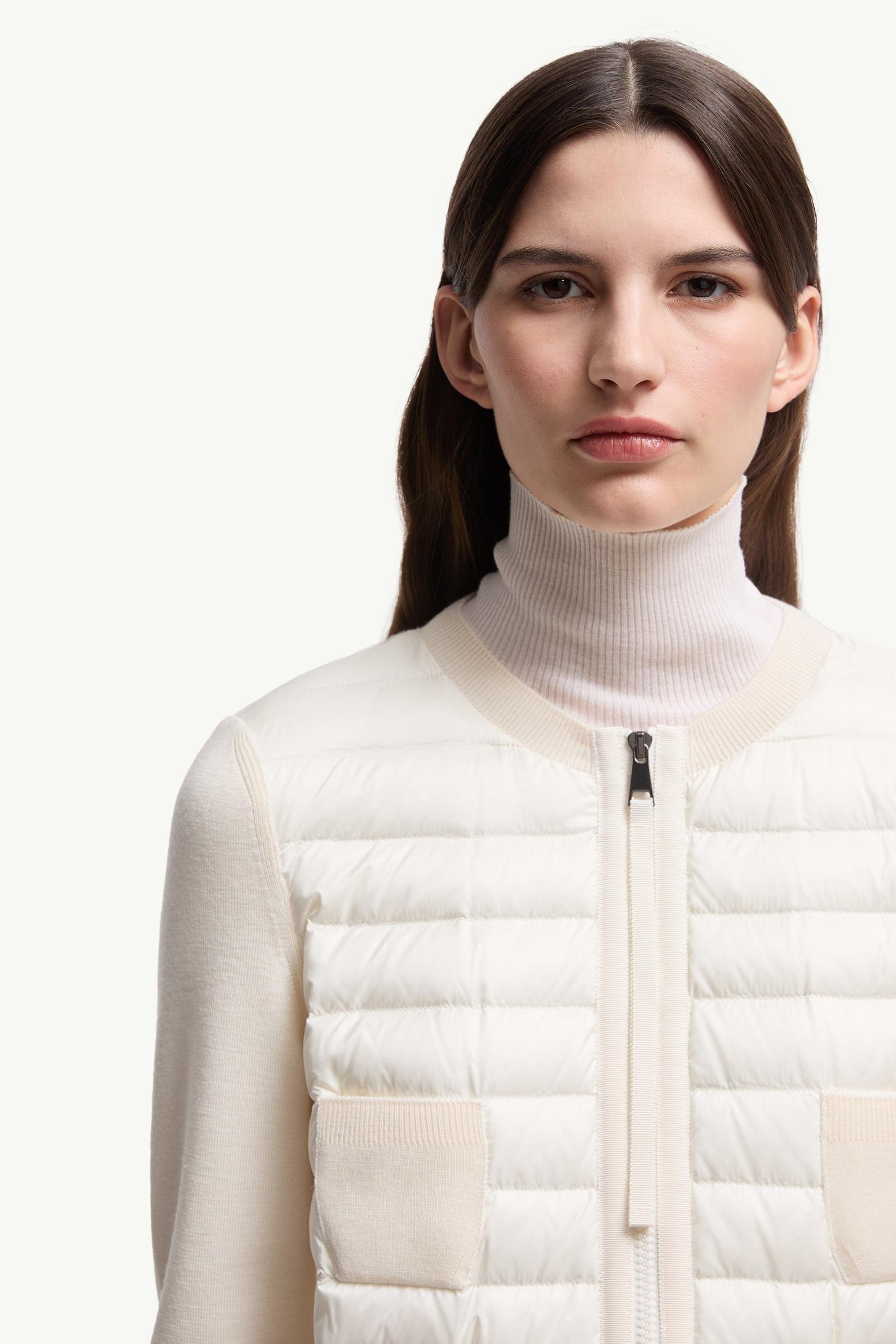 Padded Wool Zip-Up Cardigan - 图片 6