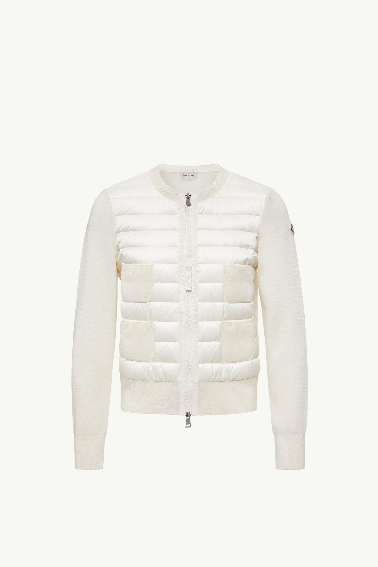 Padded Wool Zip-Up Cardigan - 图片 3