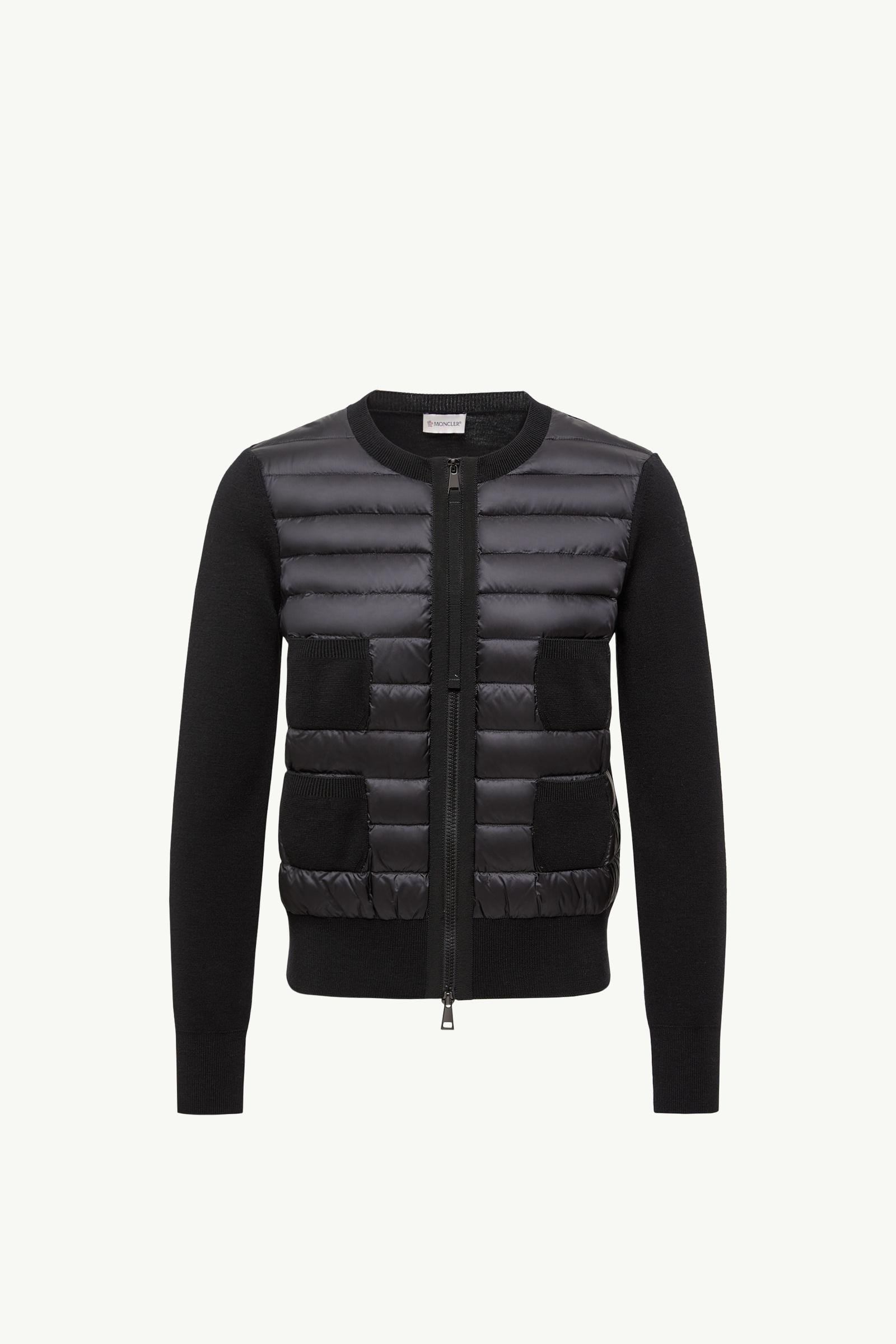 Padded Wool Zip-Up Cardigan - 图片 3