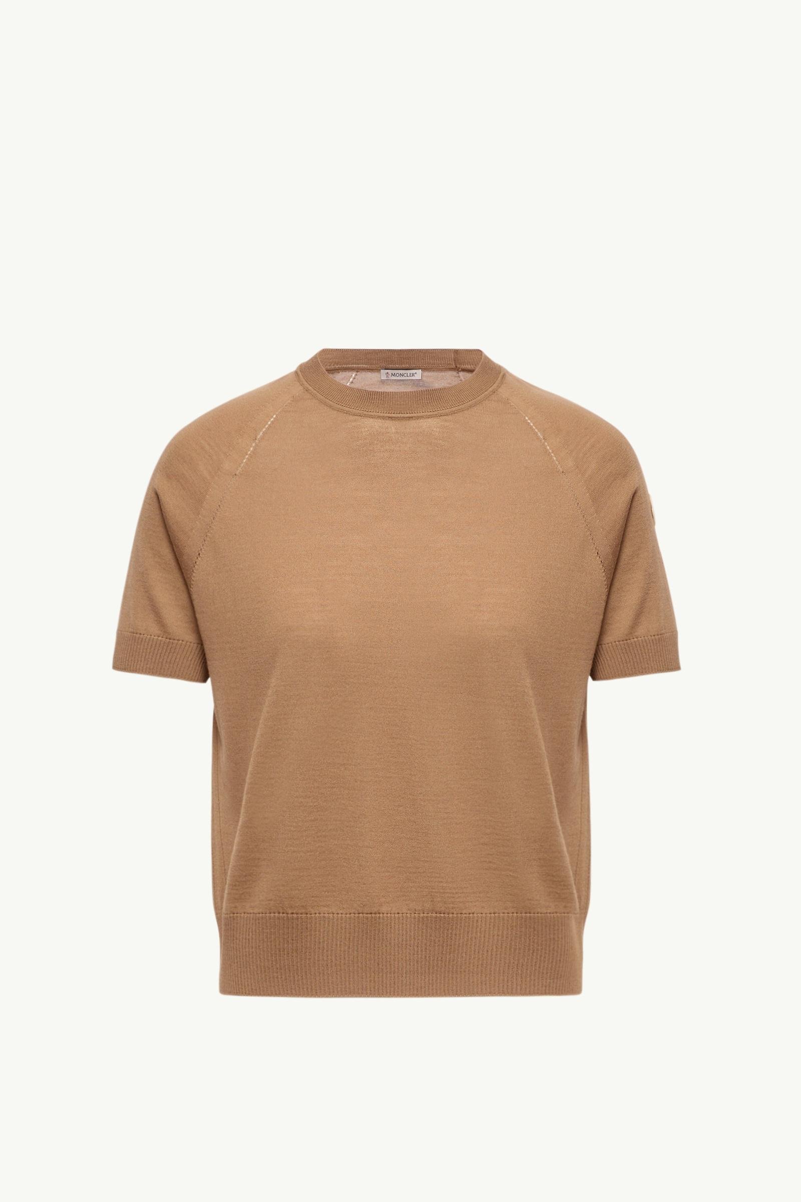 Short Sleeve Wool Jumper - 图片 3