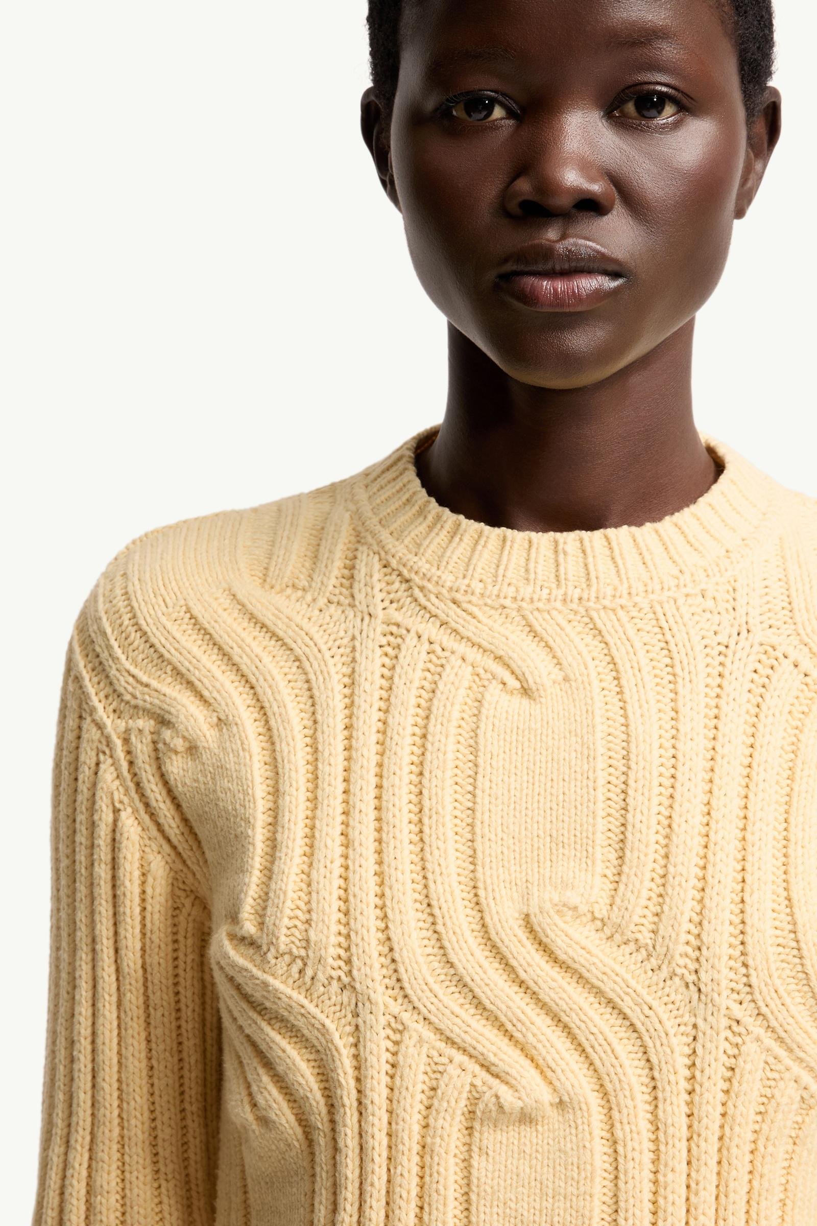 Chain Knit Cotton Blend Jumper - 图片 6