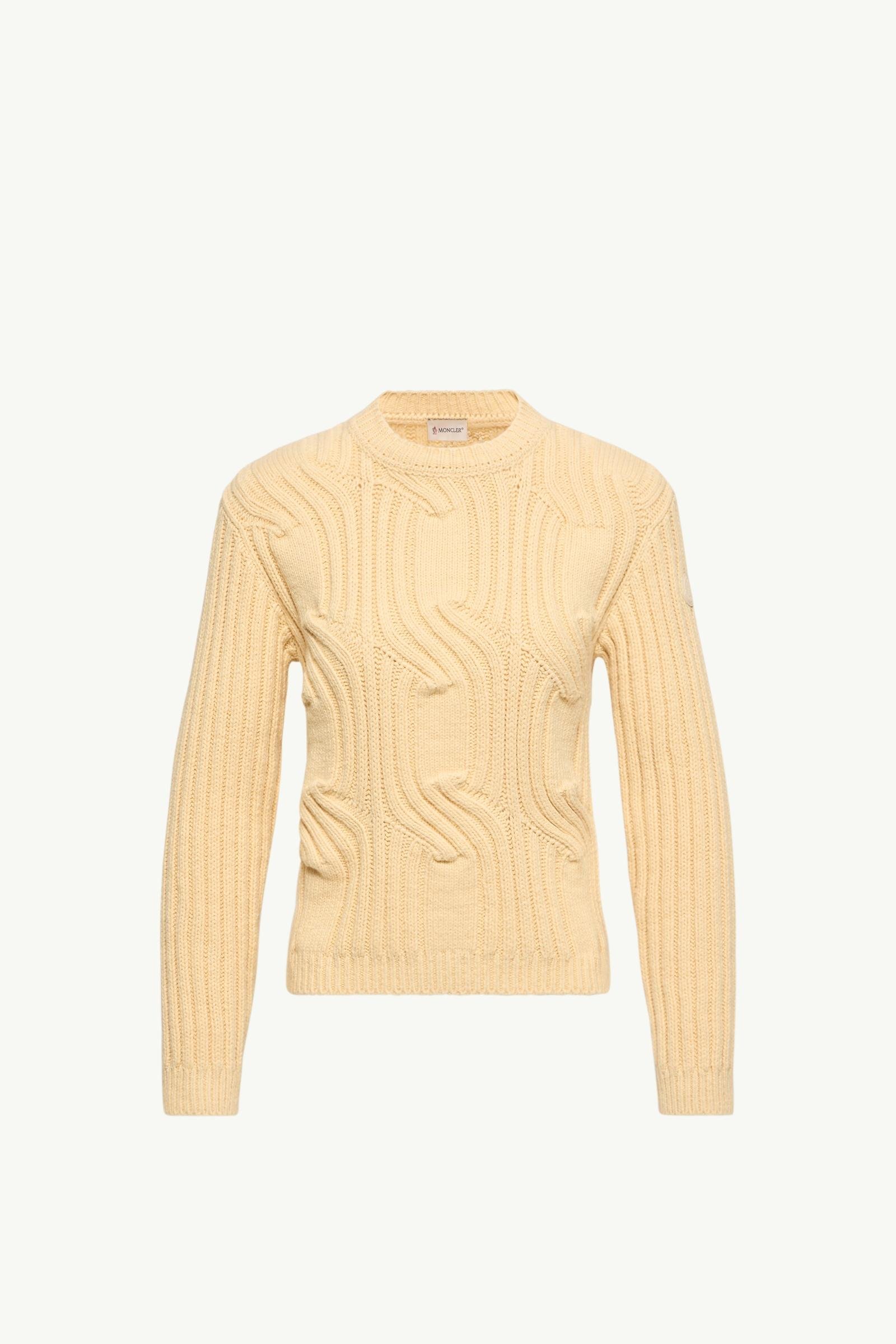 Chain Knit Cotton Blend Jumper - 图片 3