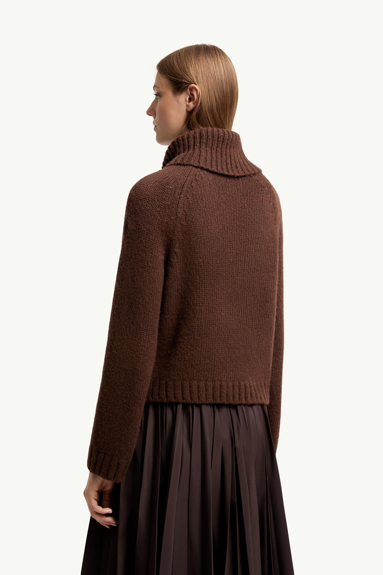 Alpaca Blend Embroidered Turtleneck - 图片 5