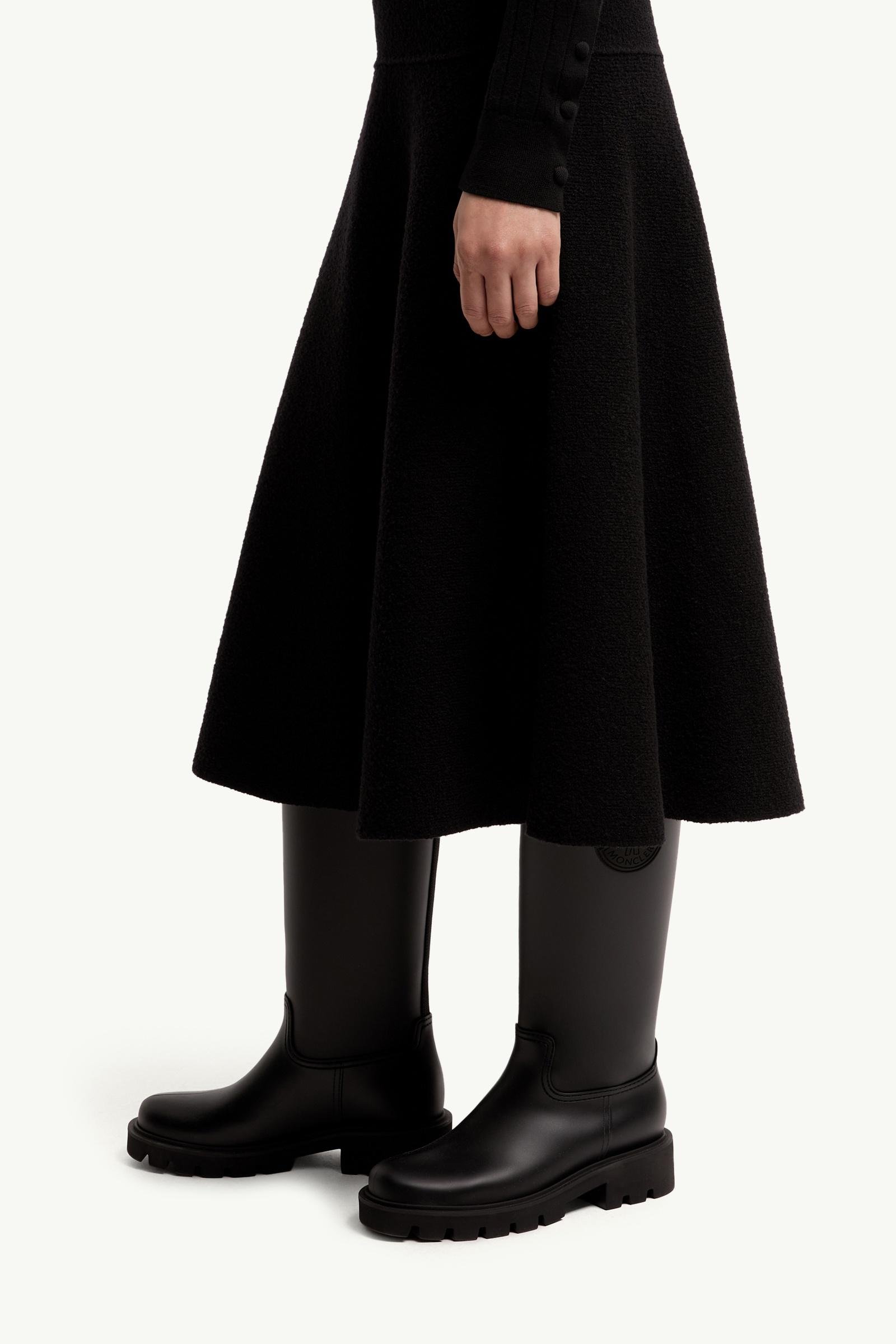 Alternative view of Bouclé Wool Blend Midi Skirt