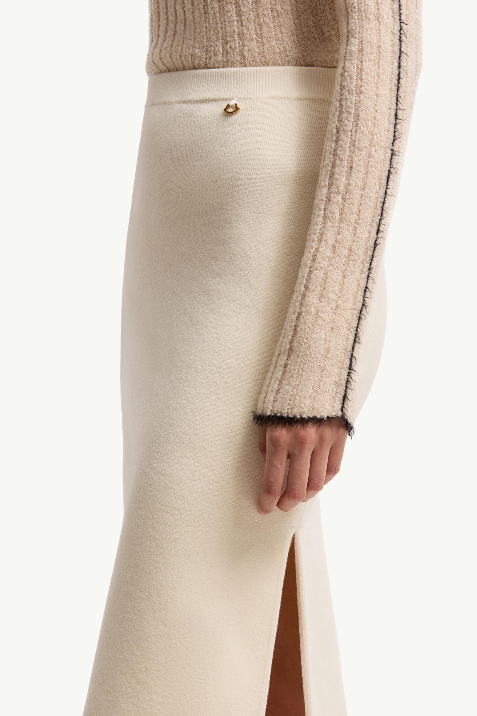 Alternative view of Wool & Cashmere Blend Midi Skirt
