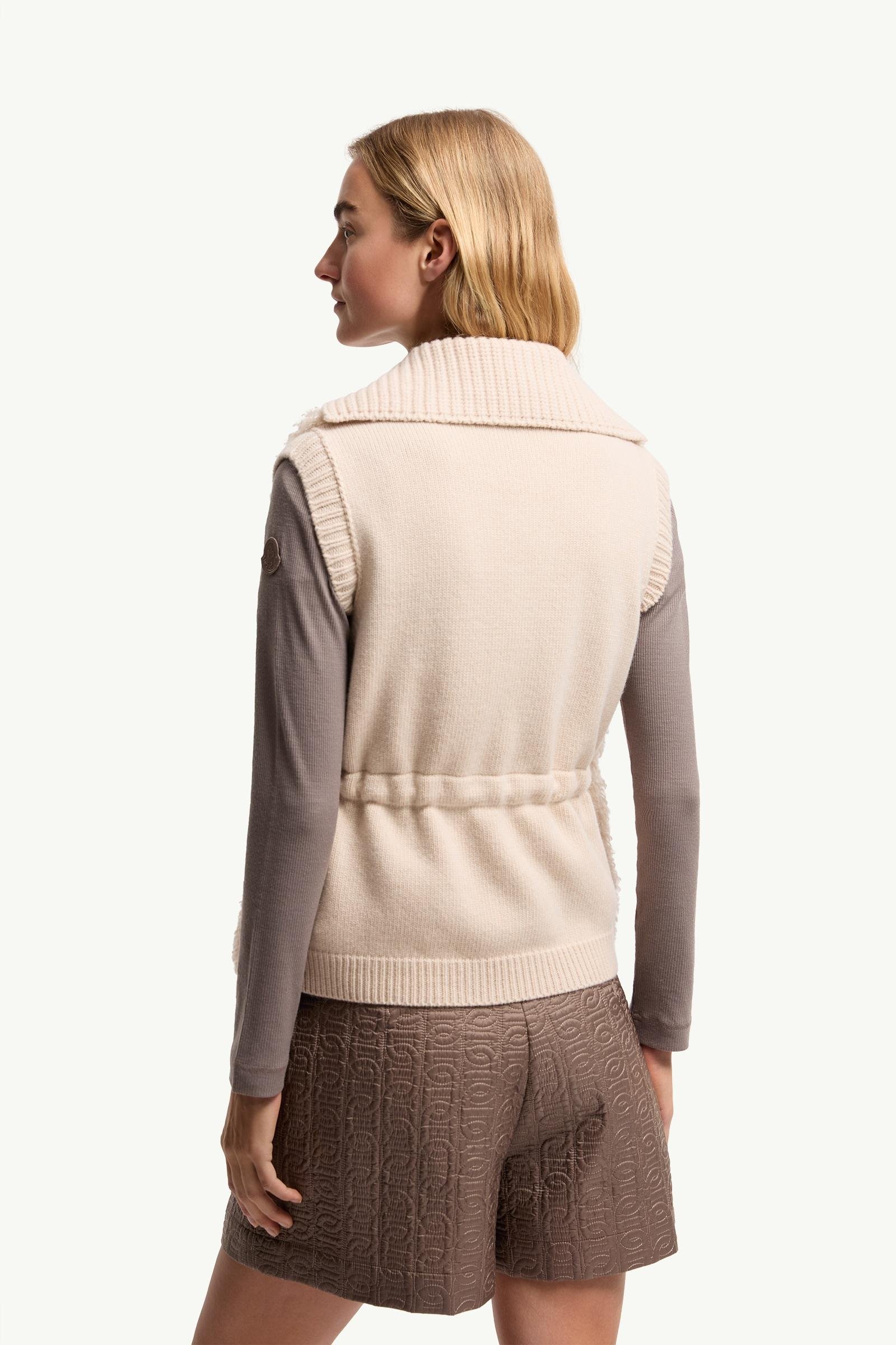 Wool & Cashmere Blend Down Gilet - 图片 5