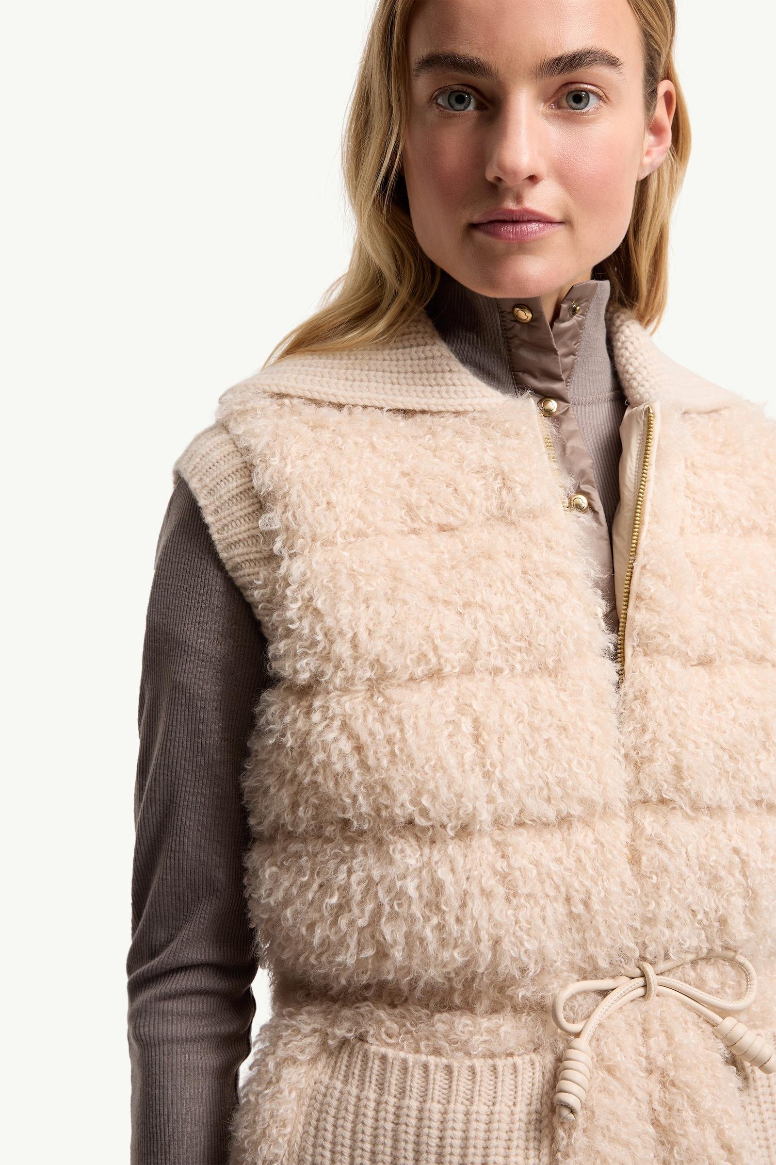 Wool & Cashmere Blend Down Gilet - 图片 6