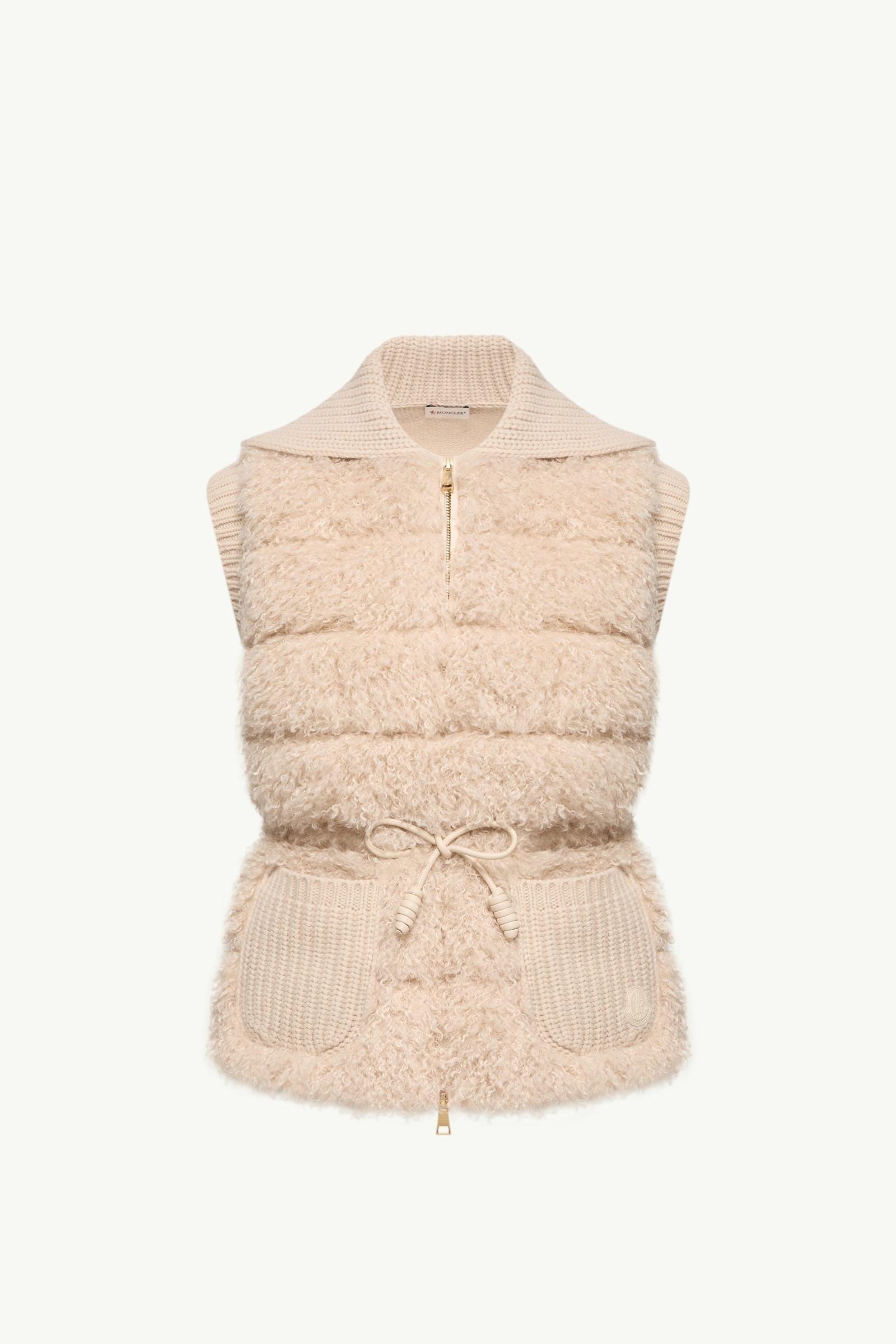 Wool & Cashmere Blend Down Gilet - 图片 3