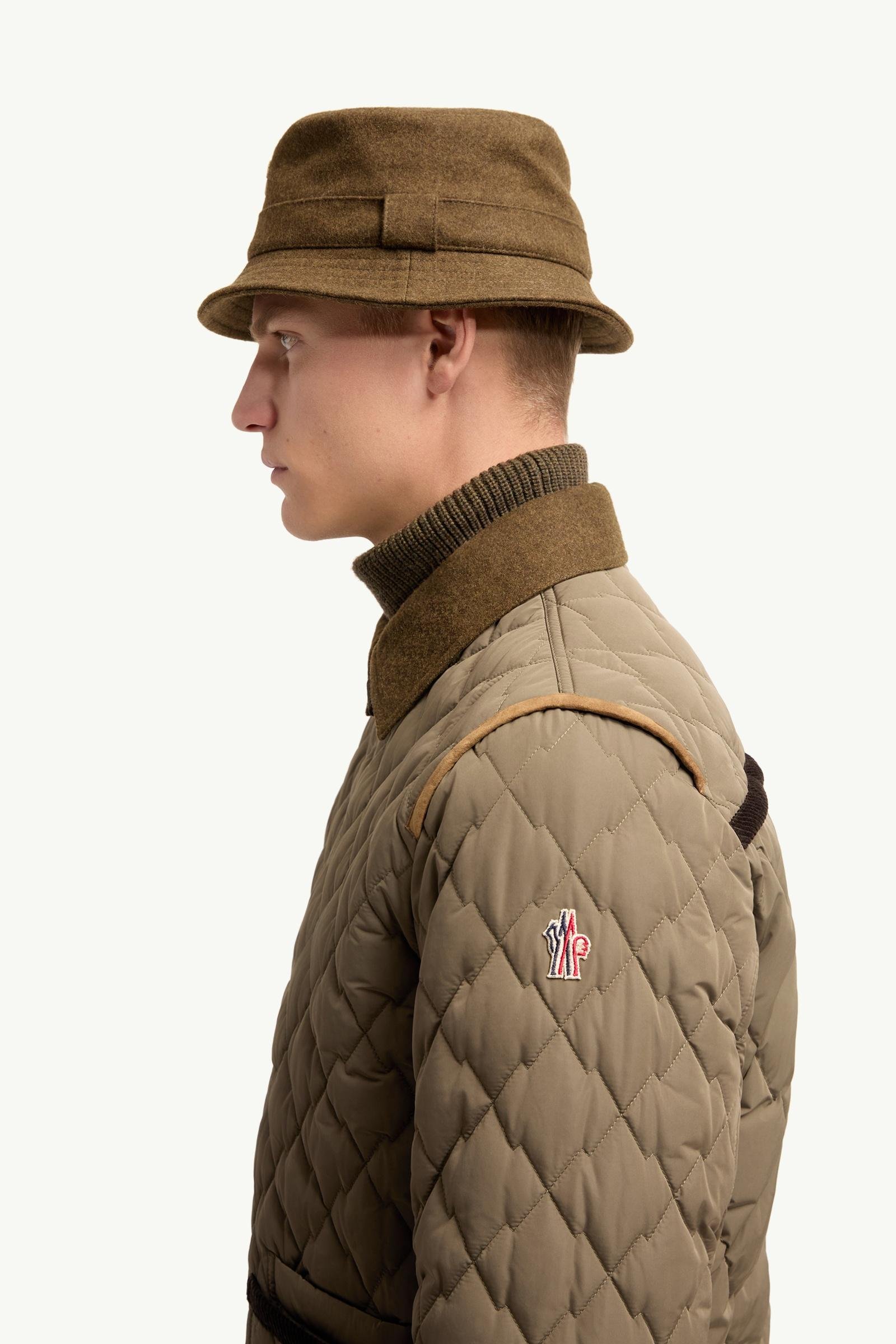 Alternative view of Soleil Corduroy and Loden Trimmed Down Shirt Jacket