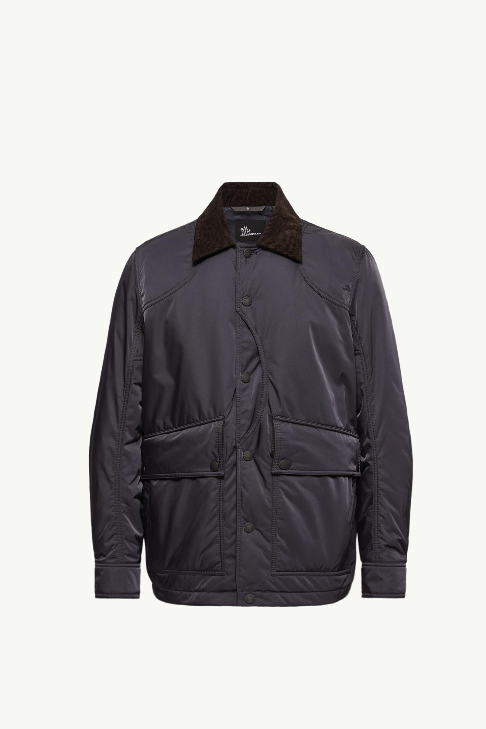 Louron Corduroy-Trimmed Short Down Jacket - 图片 3
