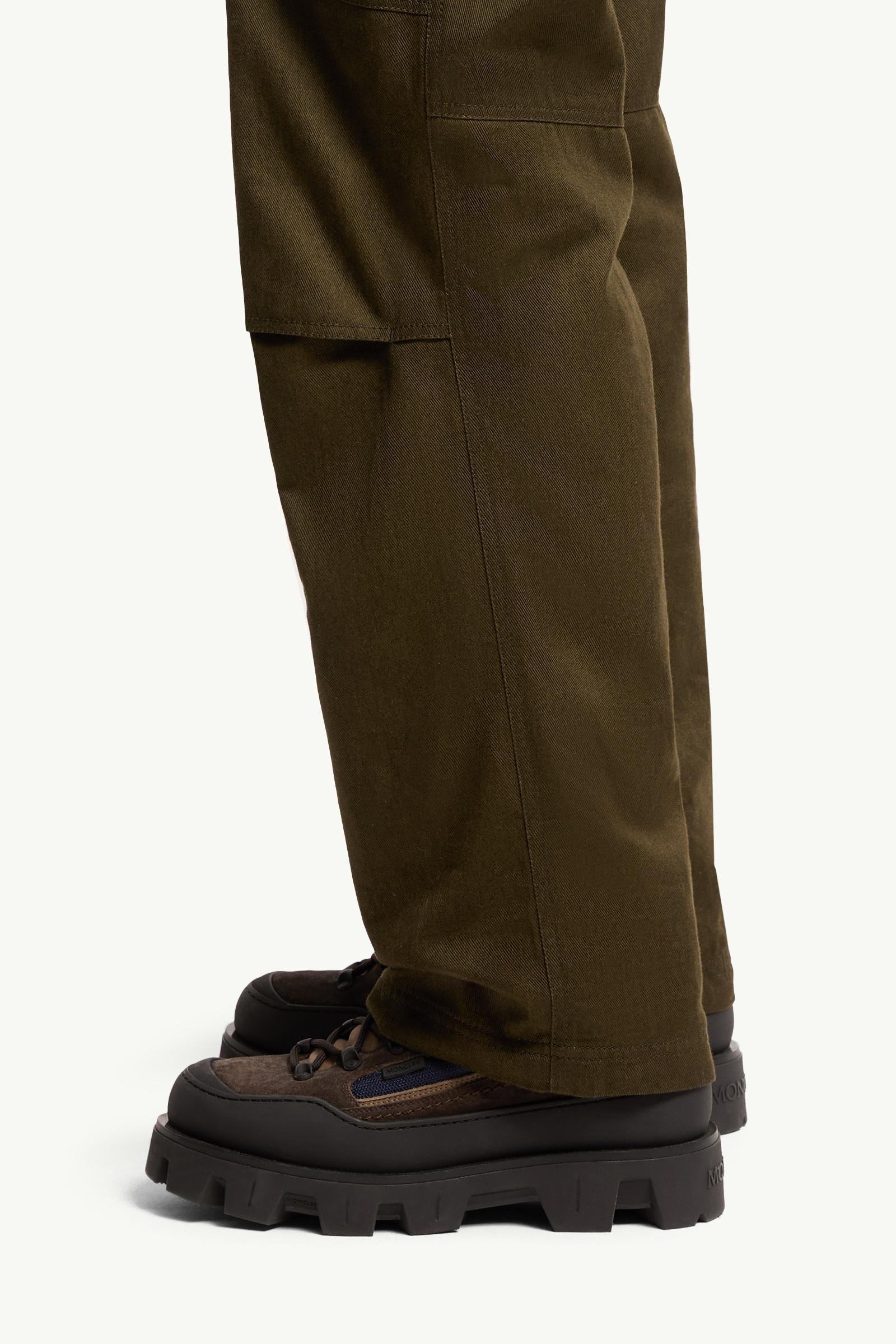 Straight Leg Cotton Trousers - 图片 2