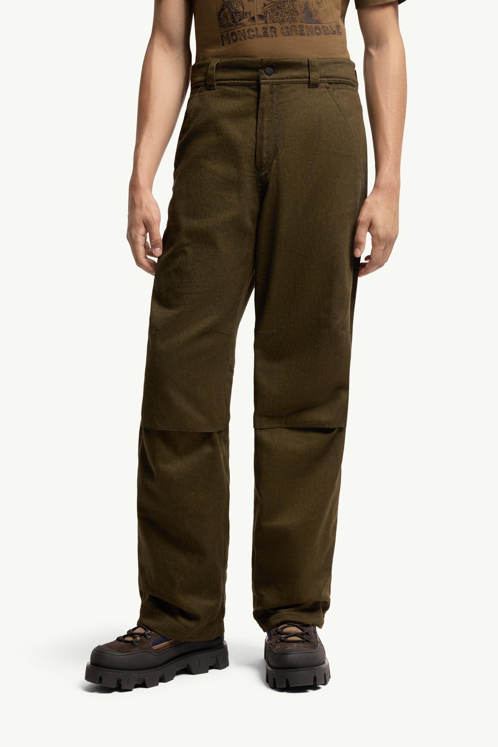 Straight Leg Cotton Trousers - 图片 4