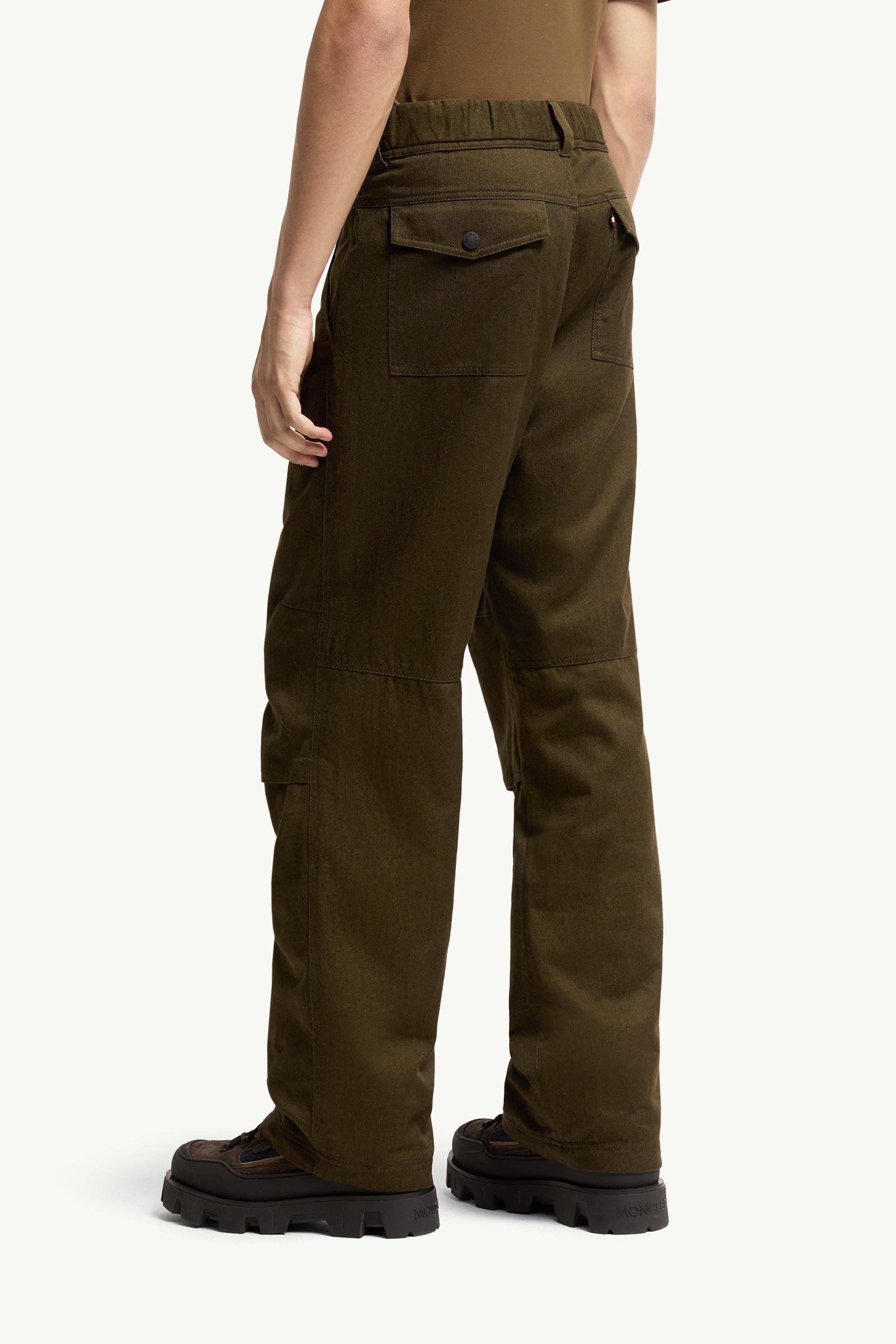 Straight Leg Cotton Trousers - 图片 5