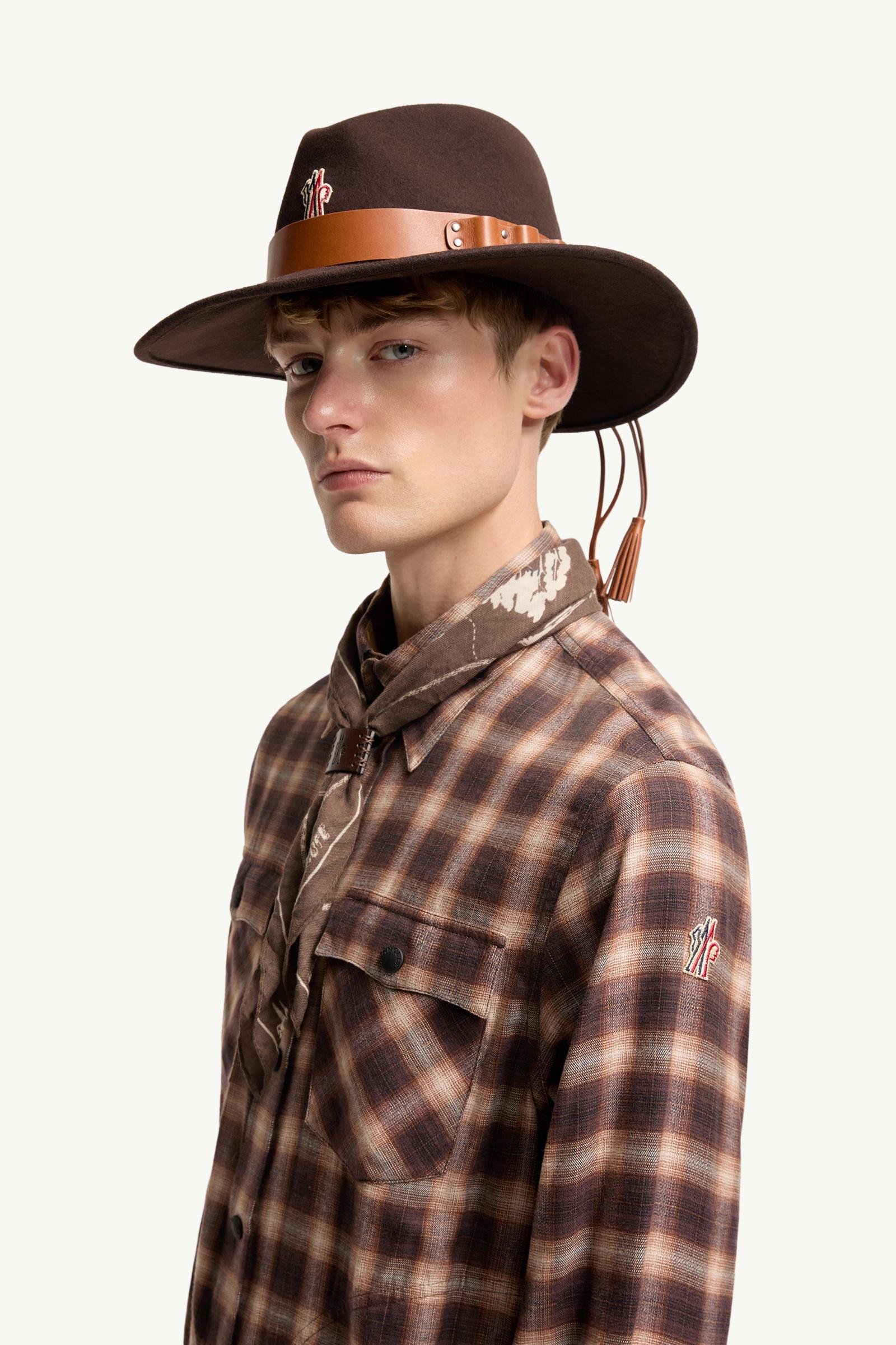 Alternative view of Check Cotton Blend Long Sleeve Shirt