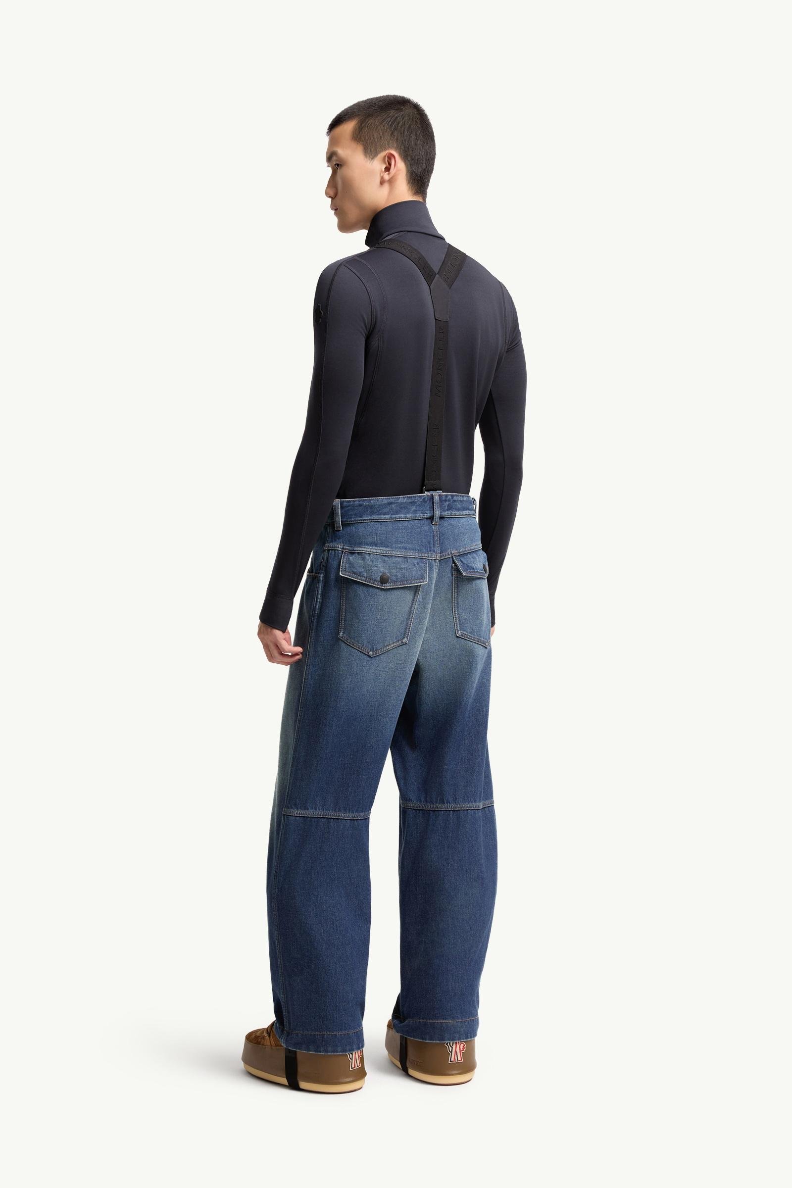 Denim Ski Trousers - 图片 5