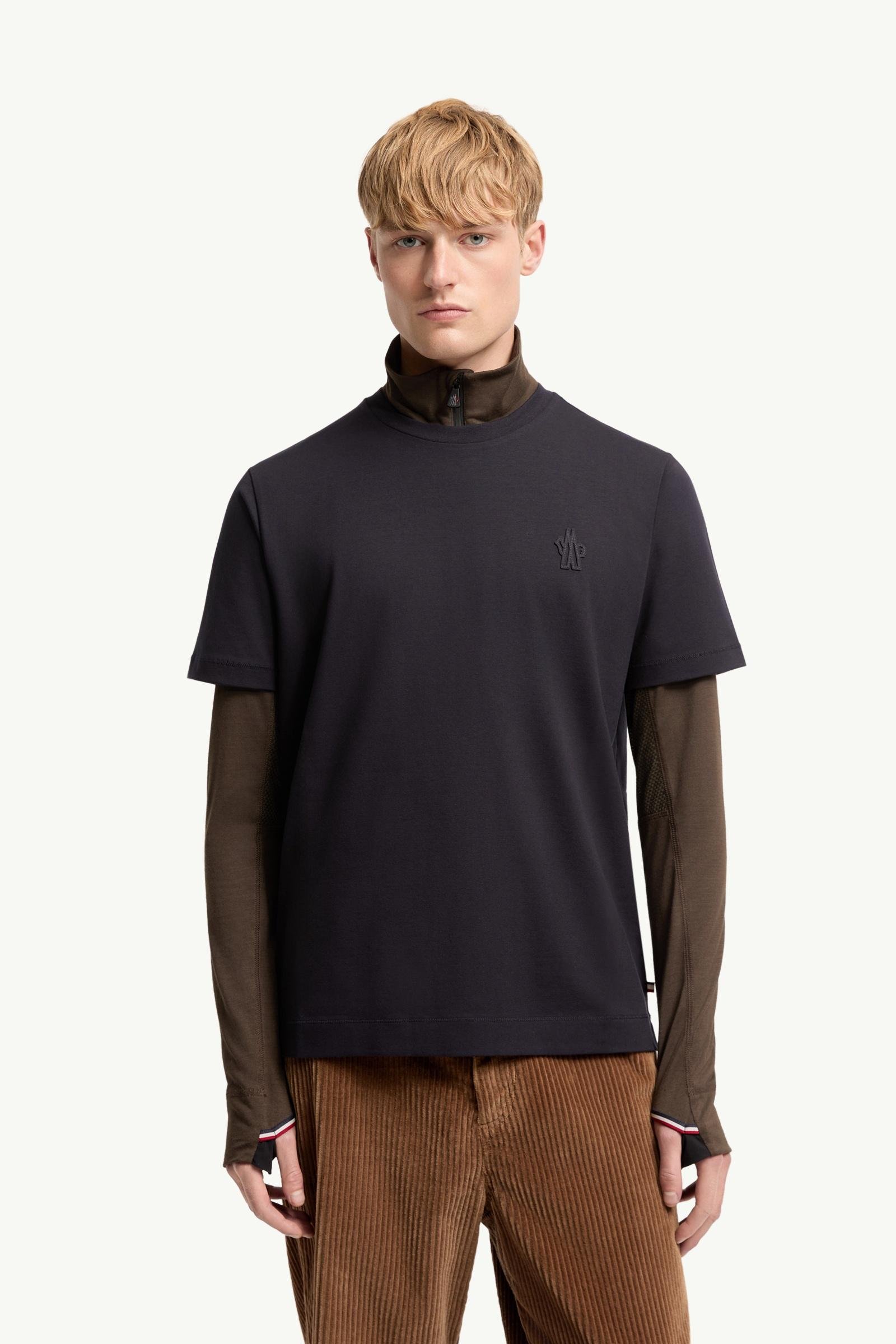 Logo Patch Cotton Blend T-Shirt (Three Pack) - 图片 4