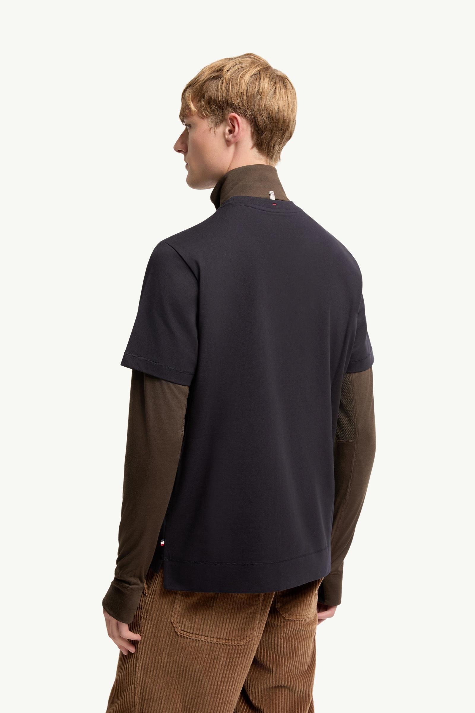 Logo Patch Cotton Blend T-Shirt (Three Pack) - 图片 5