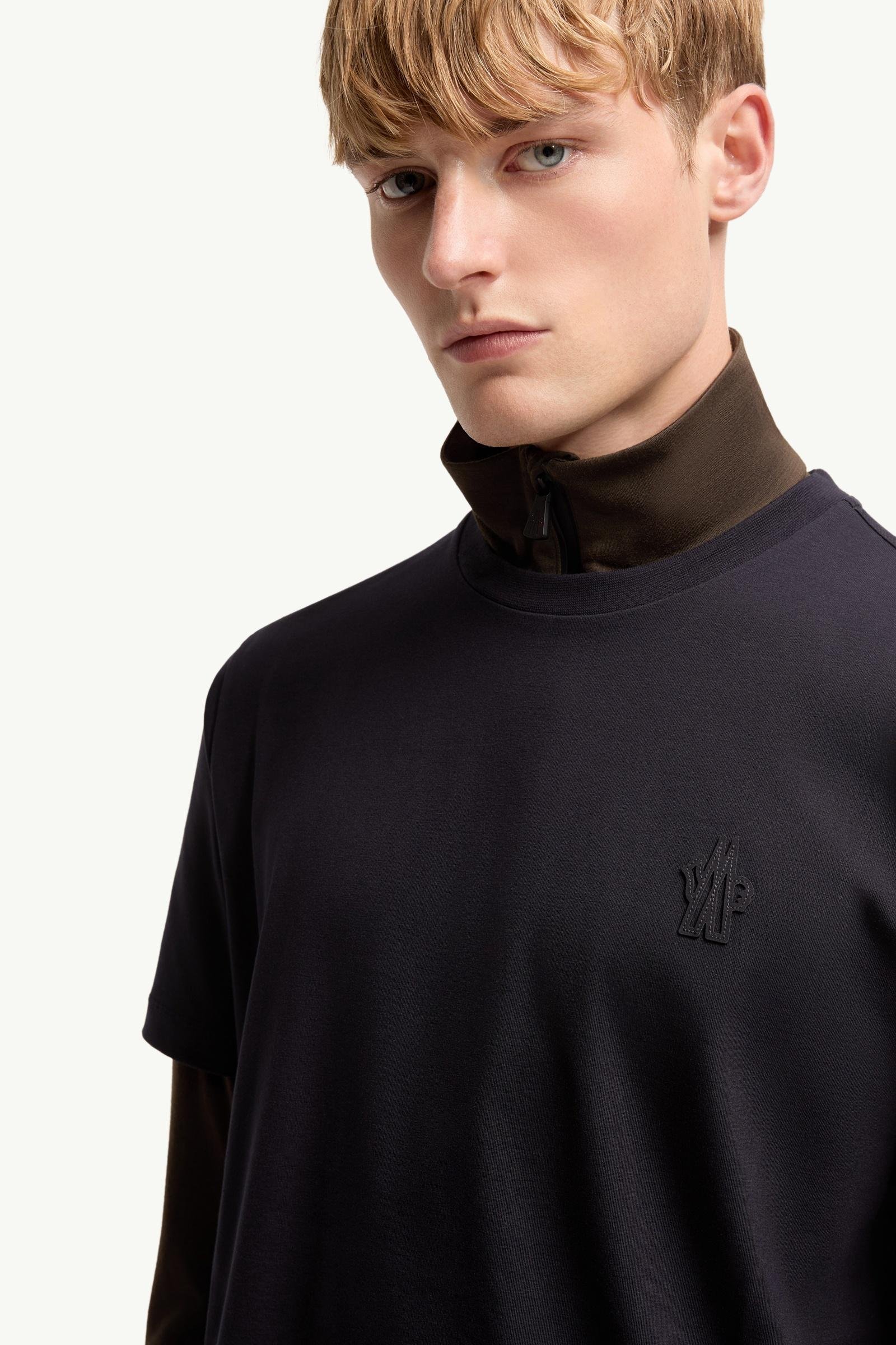 Logo Patch Cotton Blend T-Shirt (Three Pack) - 图片 6