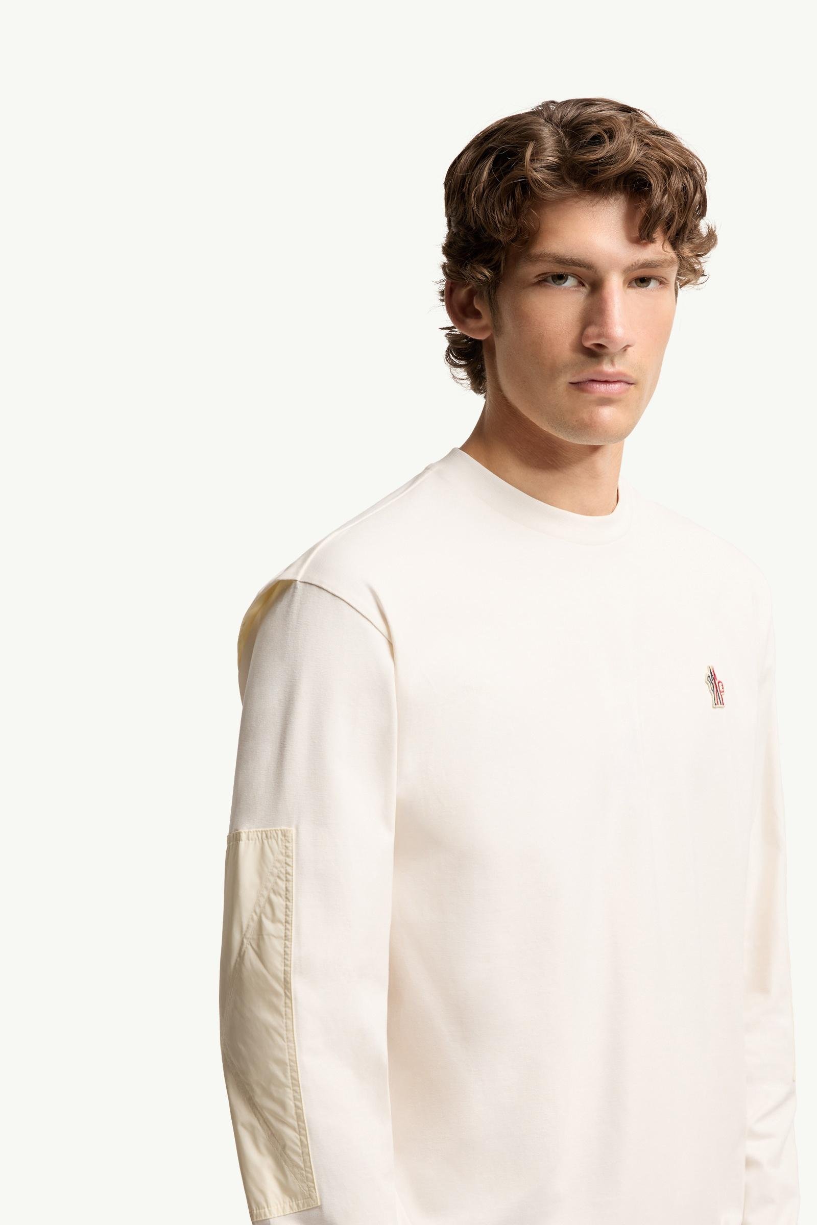 Logo Cotton Long Sleeve T-Shirt - 图片 6