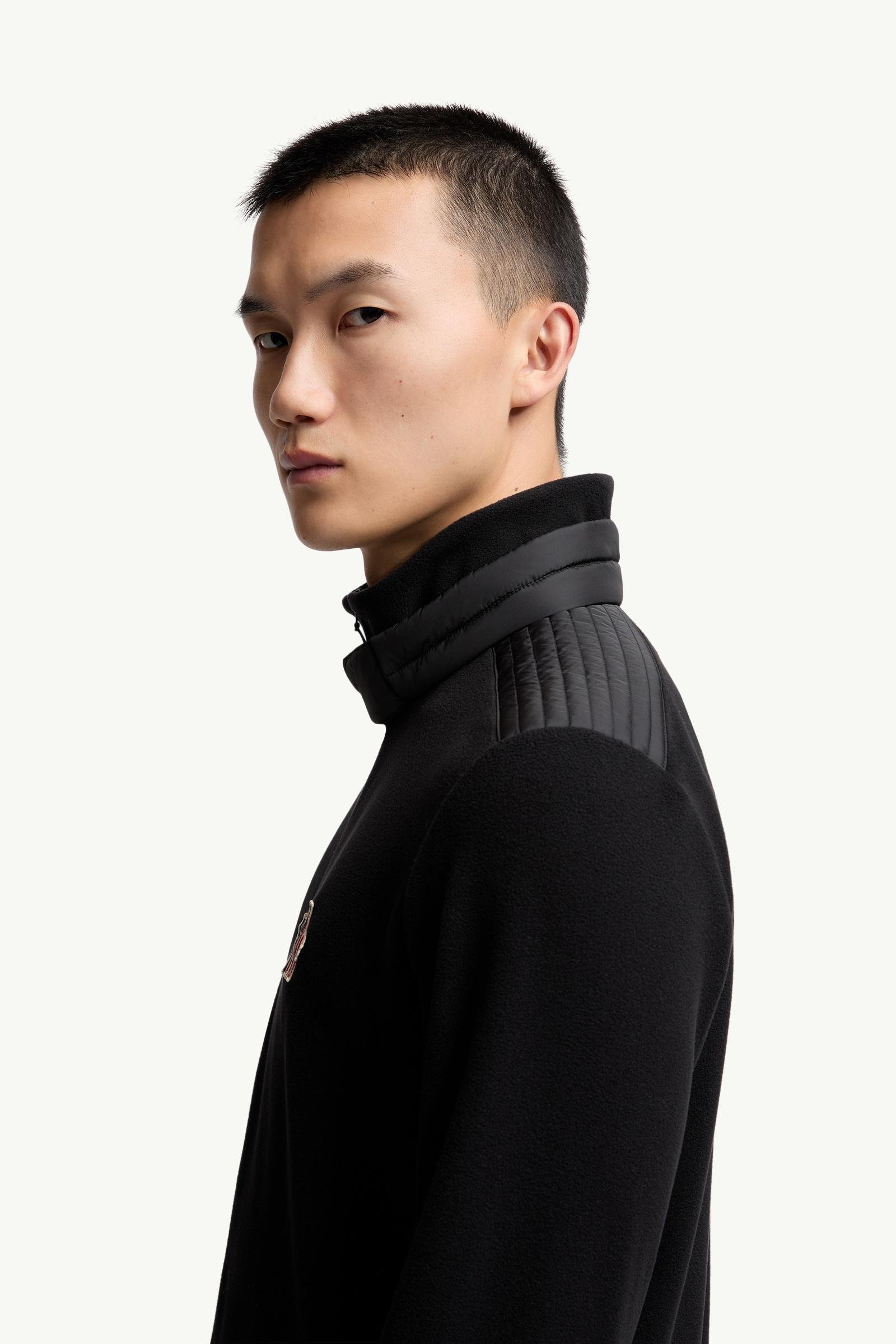 Alternative view of Zip-Up Polo Neck Sweatshirt