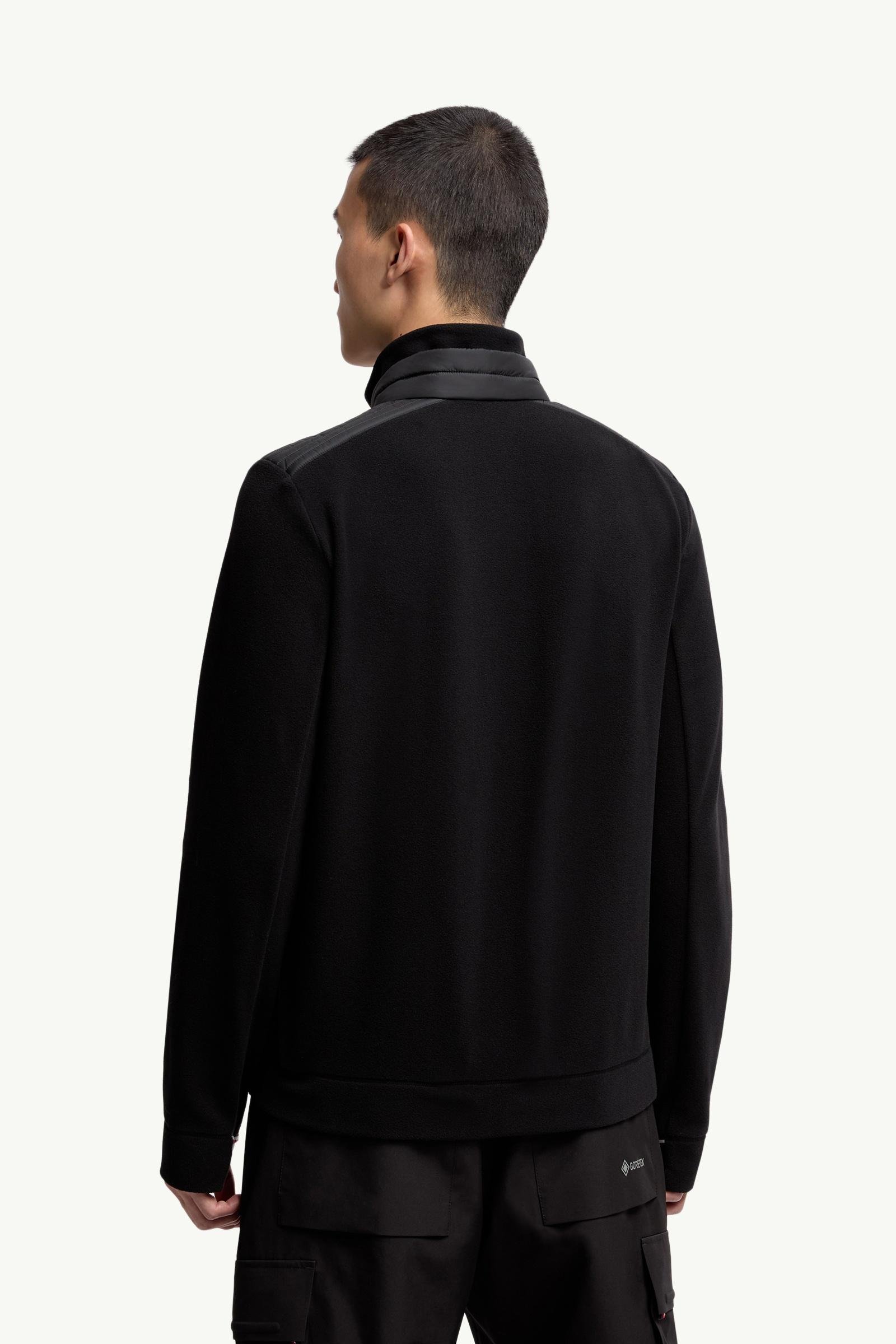 Zip-Up Polo Neck Sweatshirt - 图片 5