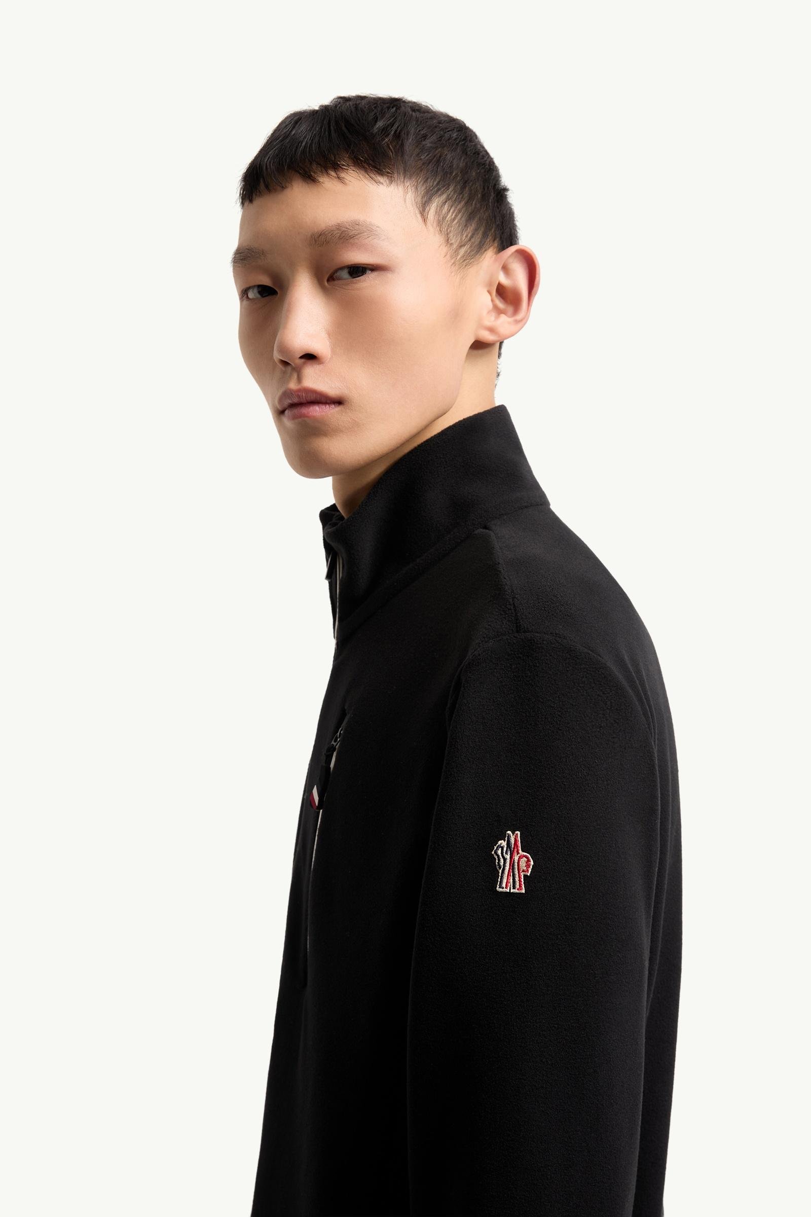 Alternative view of Half-Zip Polo Neck