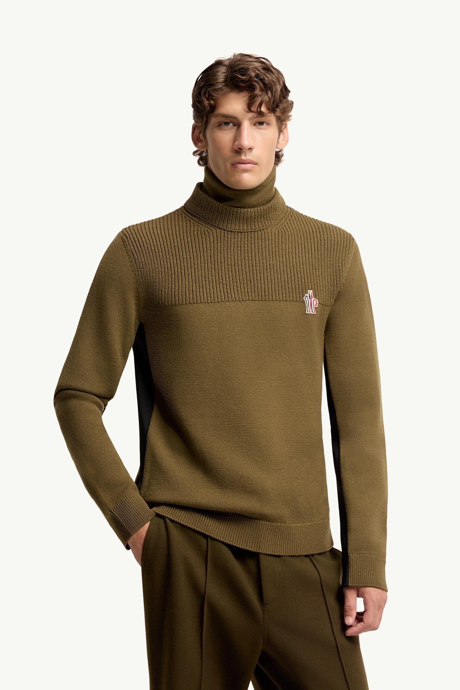 Logo Wool Blend Polo Neck - 图片 4