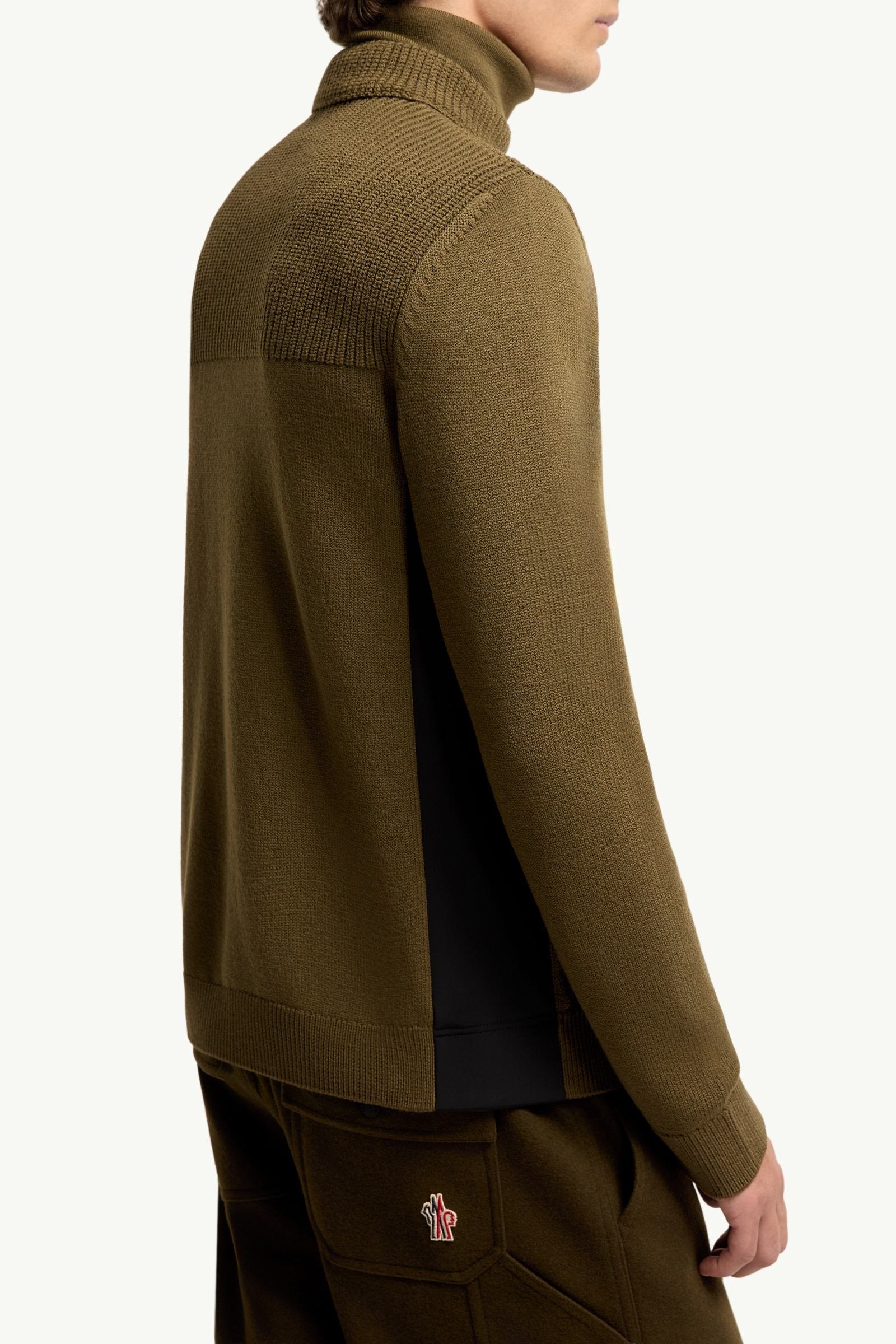 Logo Wool Blend Polo Neck - 图片 6