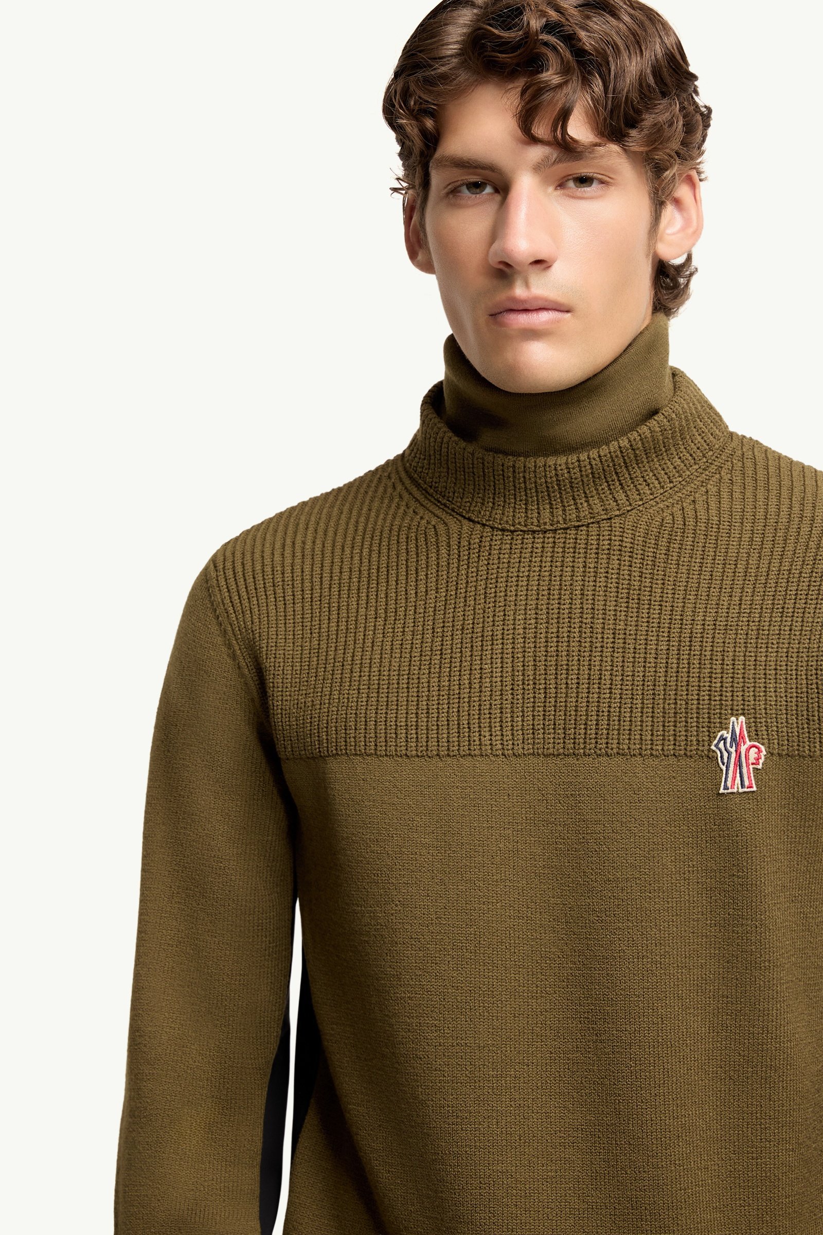 Logo Wool Blend Polo Neck - 图片 7