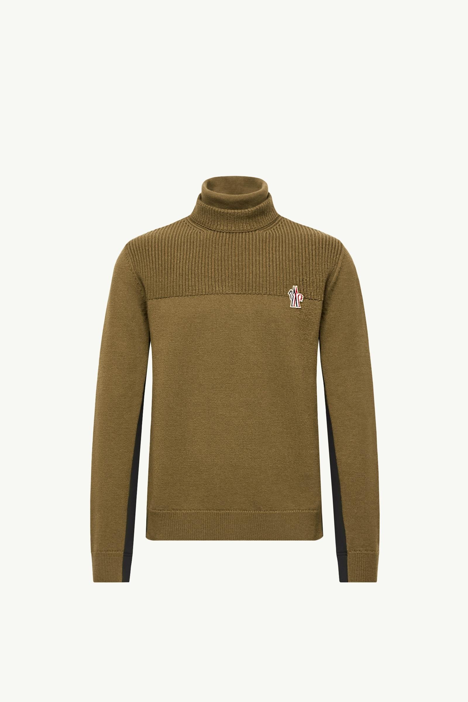 Logo Wool Blend Polo Neck - 图片 3