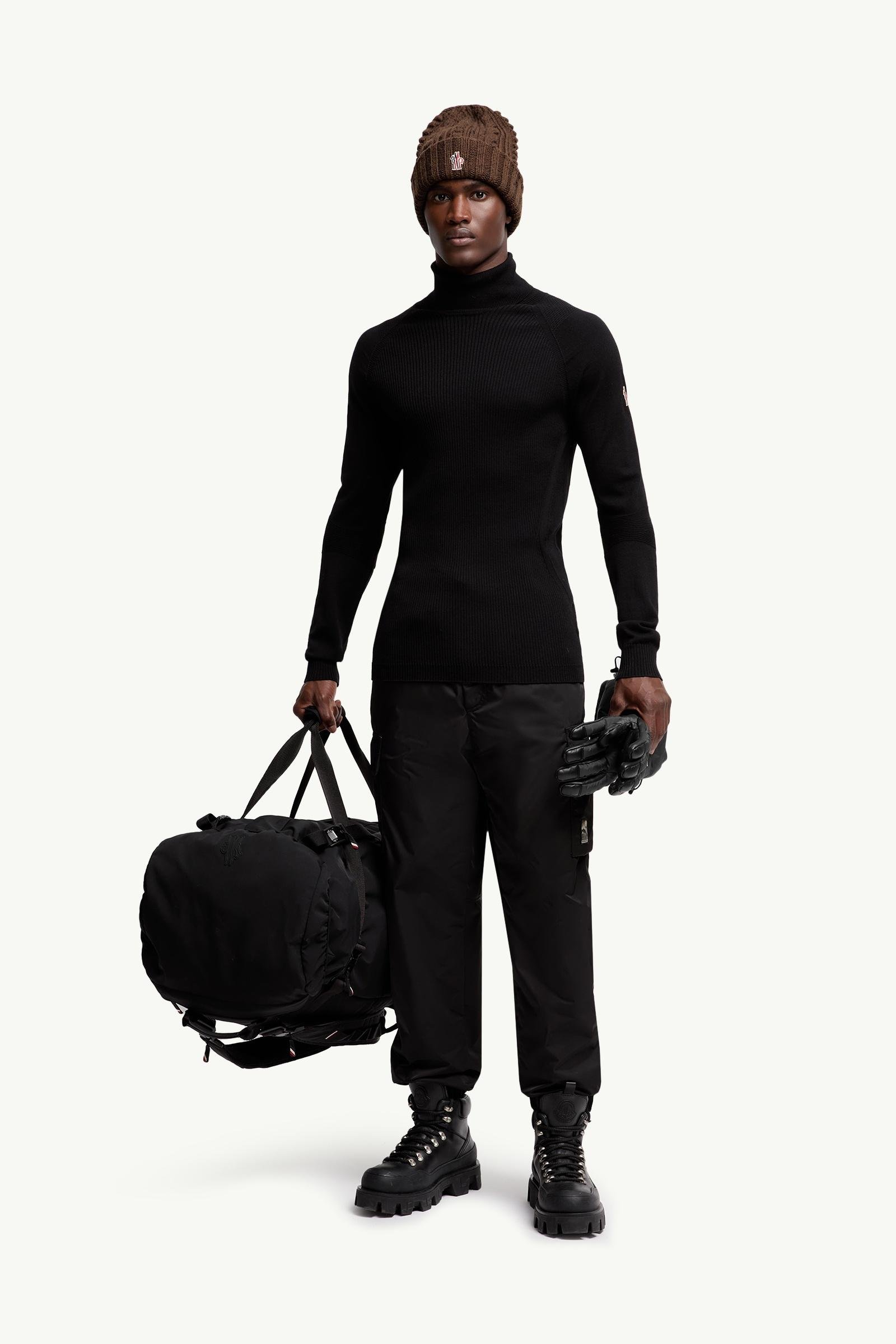 Wool Blend Polo Neck Jumper