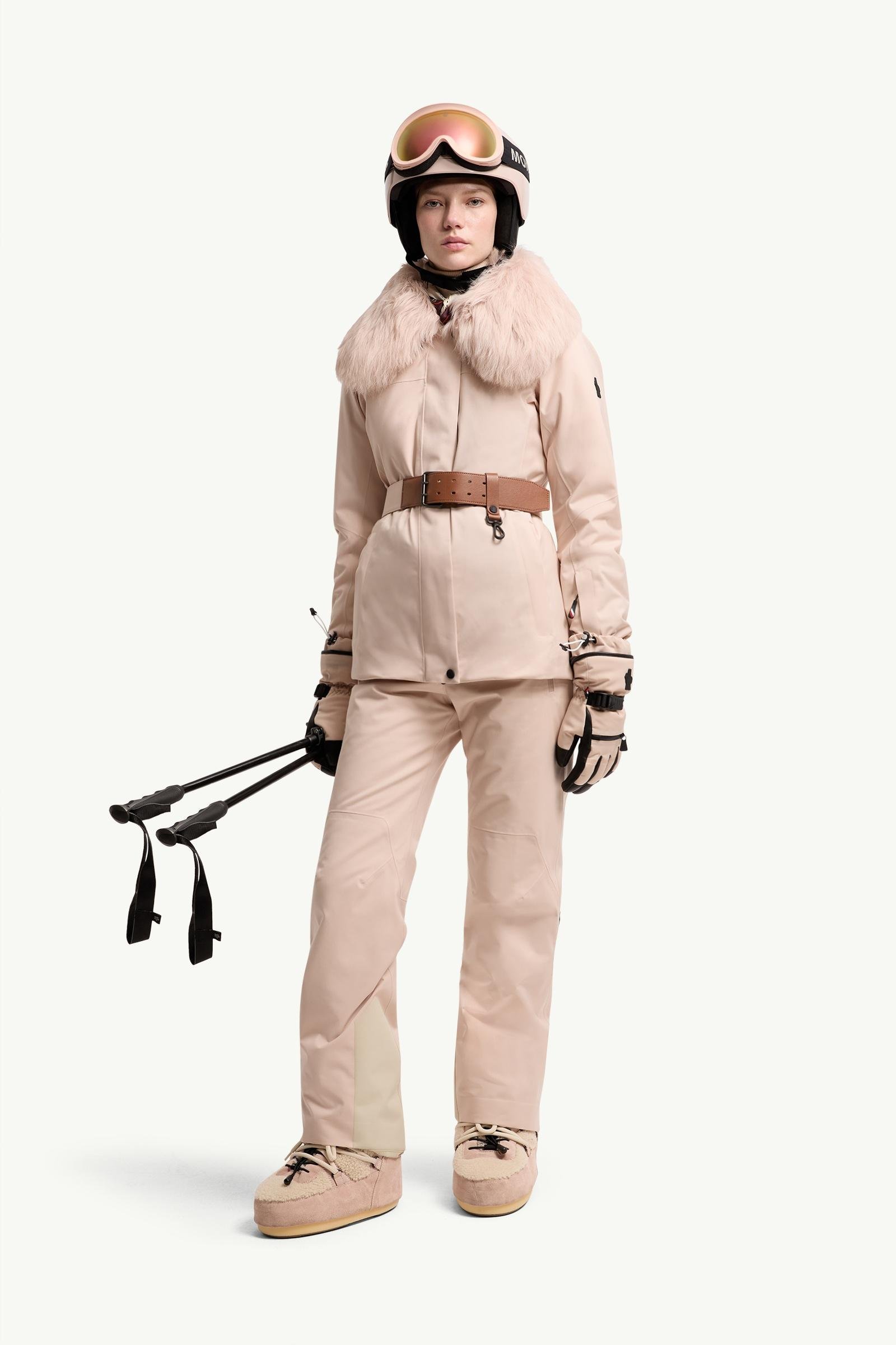 Vizelles Shearling-Trimmed Ski Jacket